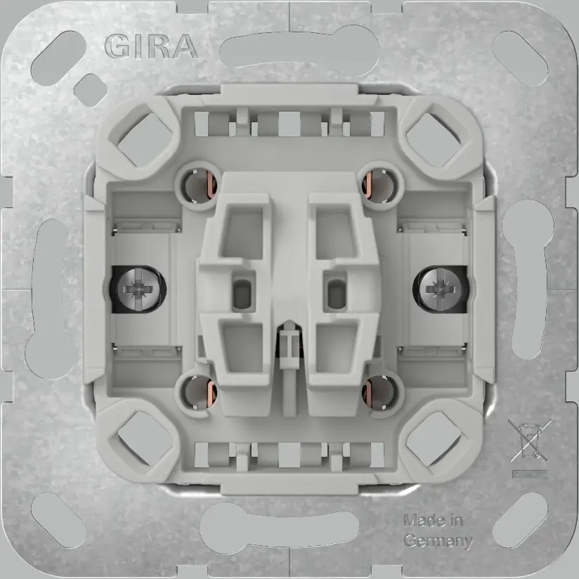 Gira Kreuzschaltereinsatz grau 310700