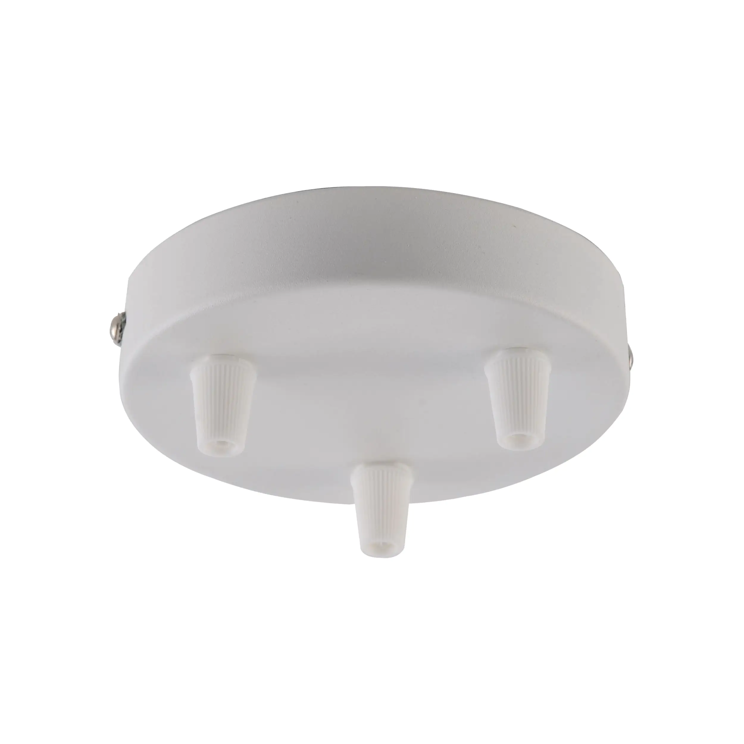 JustLight Lampenbaldachin 3-flammig weiß 12 x 2,5 cm