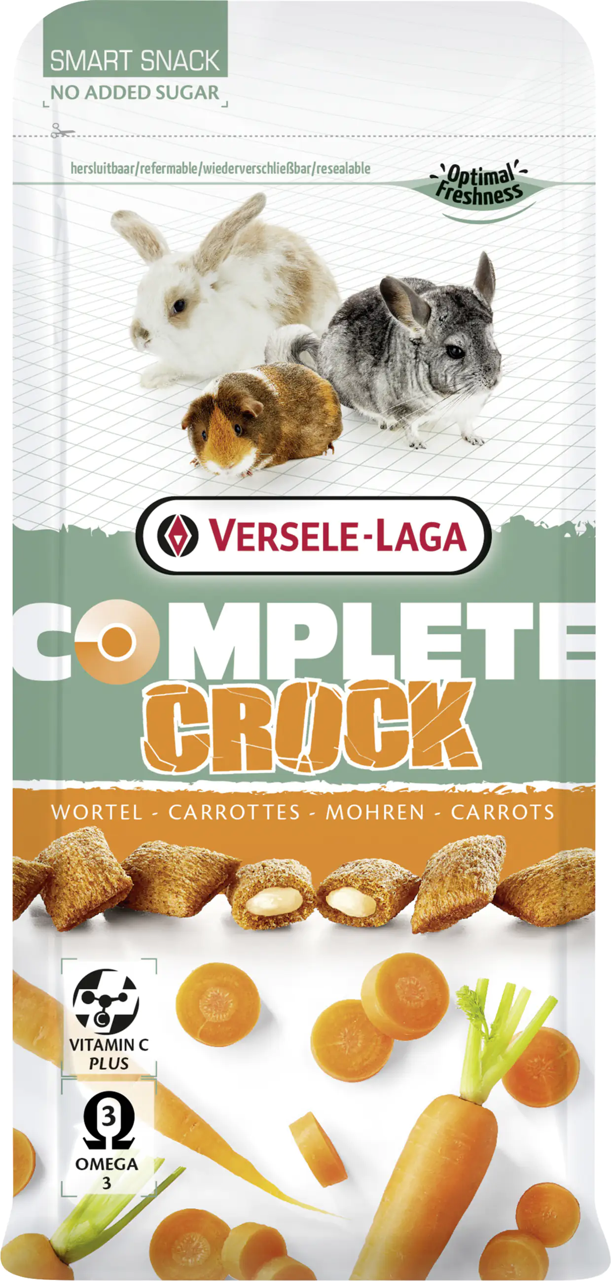 Complete Crock Carrot 50 g Snacks für Kaninchen und Nagetiere