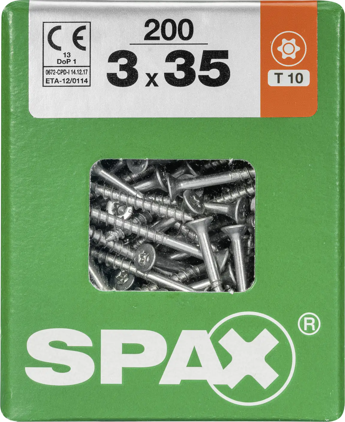 Spax Universalschrauben 3.0 x 35 mm TX 10 - 200 Stk.