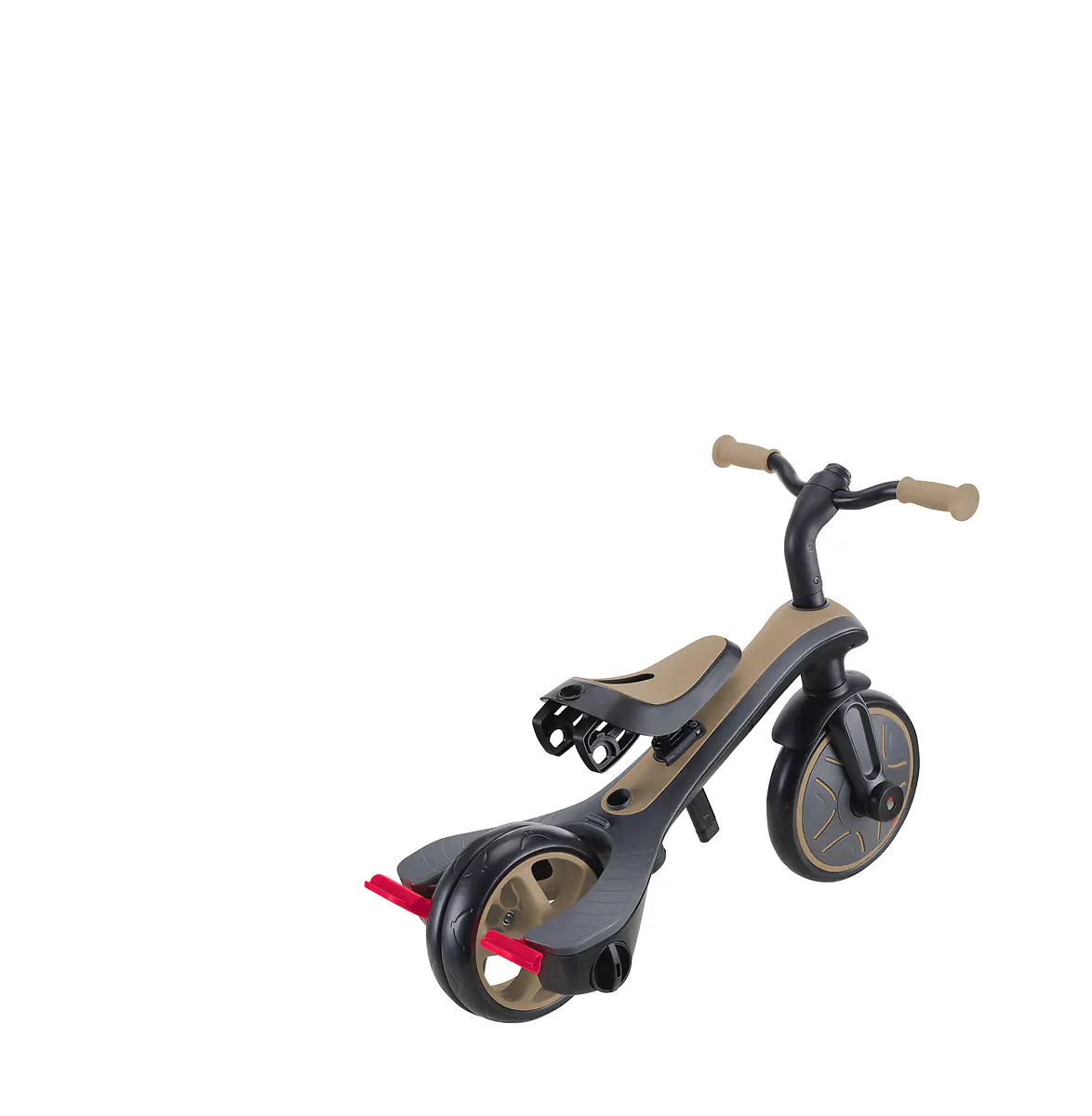 Globber Dreirad für Kinder Explorer Trike 4-in-1 schwarz/sand