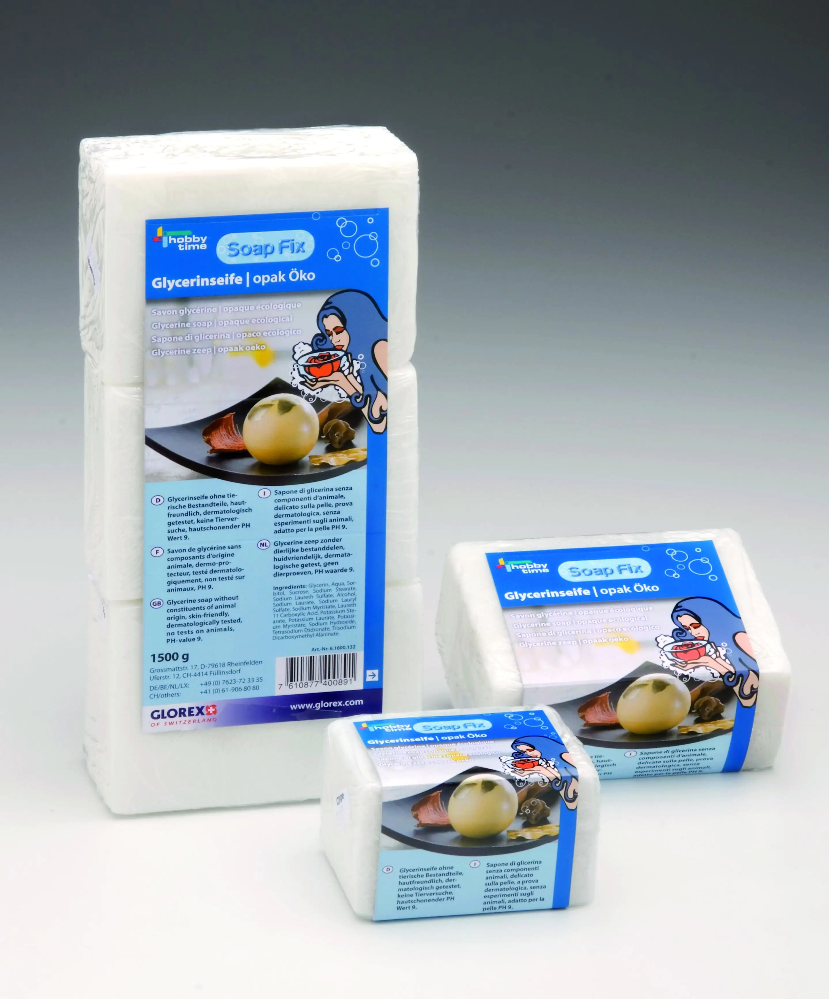 Glorex GlycerinSeife Öko opak 500 g kaufen Globus Baumarkt