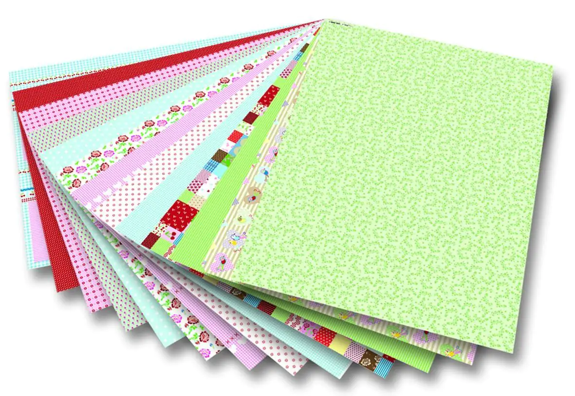 Glorex Motivblock Mittsommerland sortiert 24 x 34 cm 26 Blatt