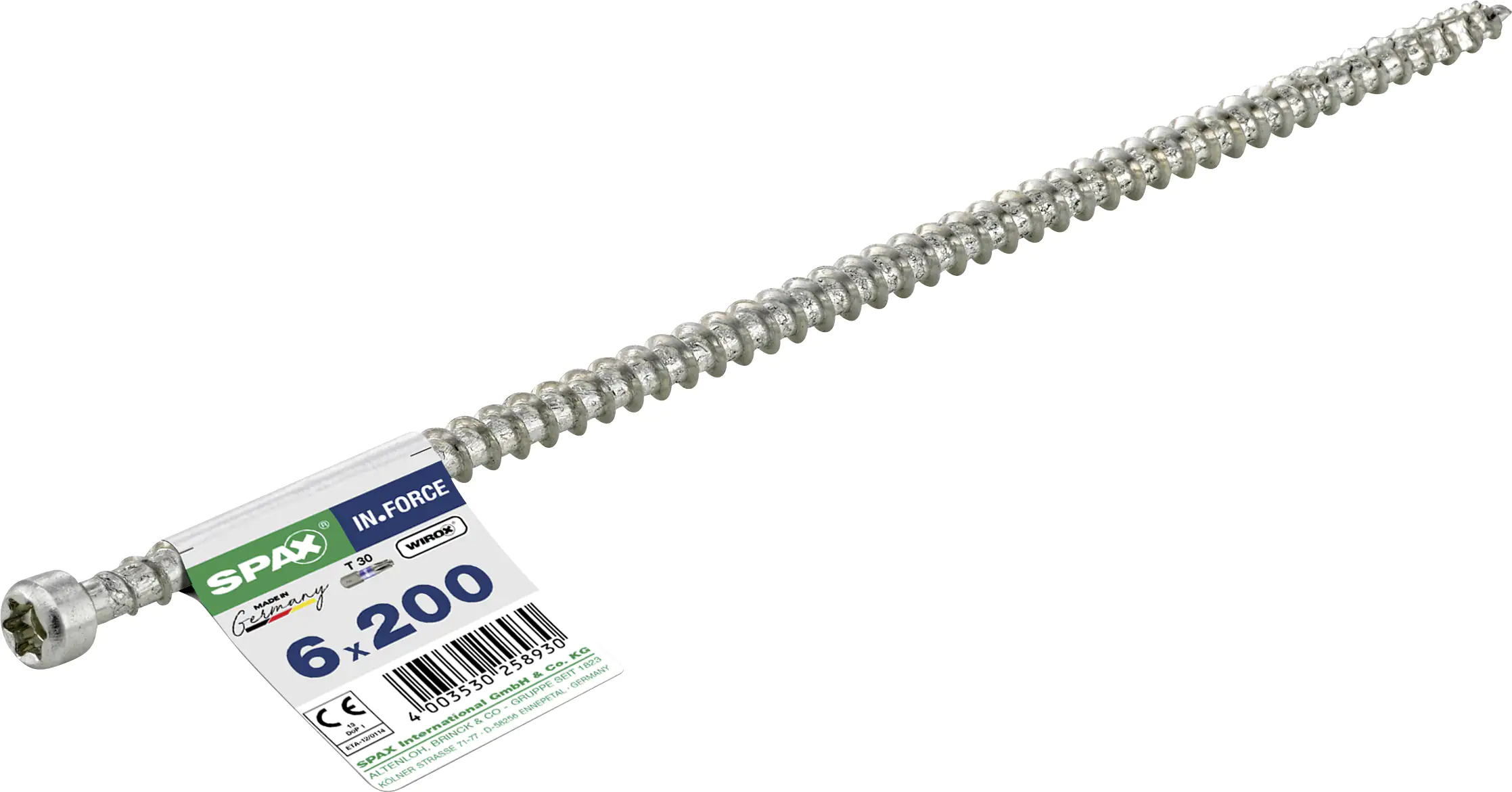 Spax Holzbauschrauben 6.0 x 200 mm TX 30 - 1 Stk.