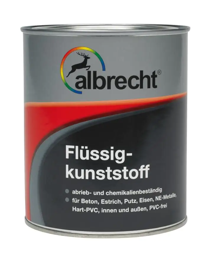 Albrecht Flüssigkunststoff 2,5 L RAL 7032 kieselgrau