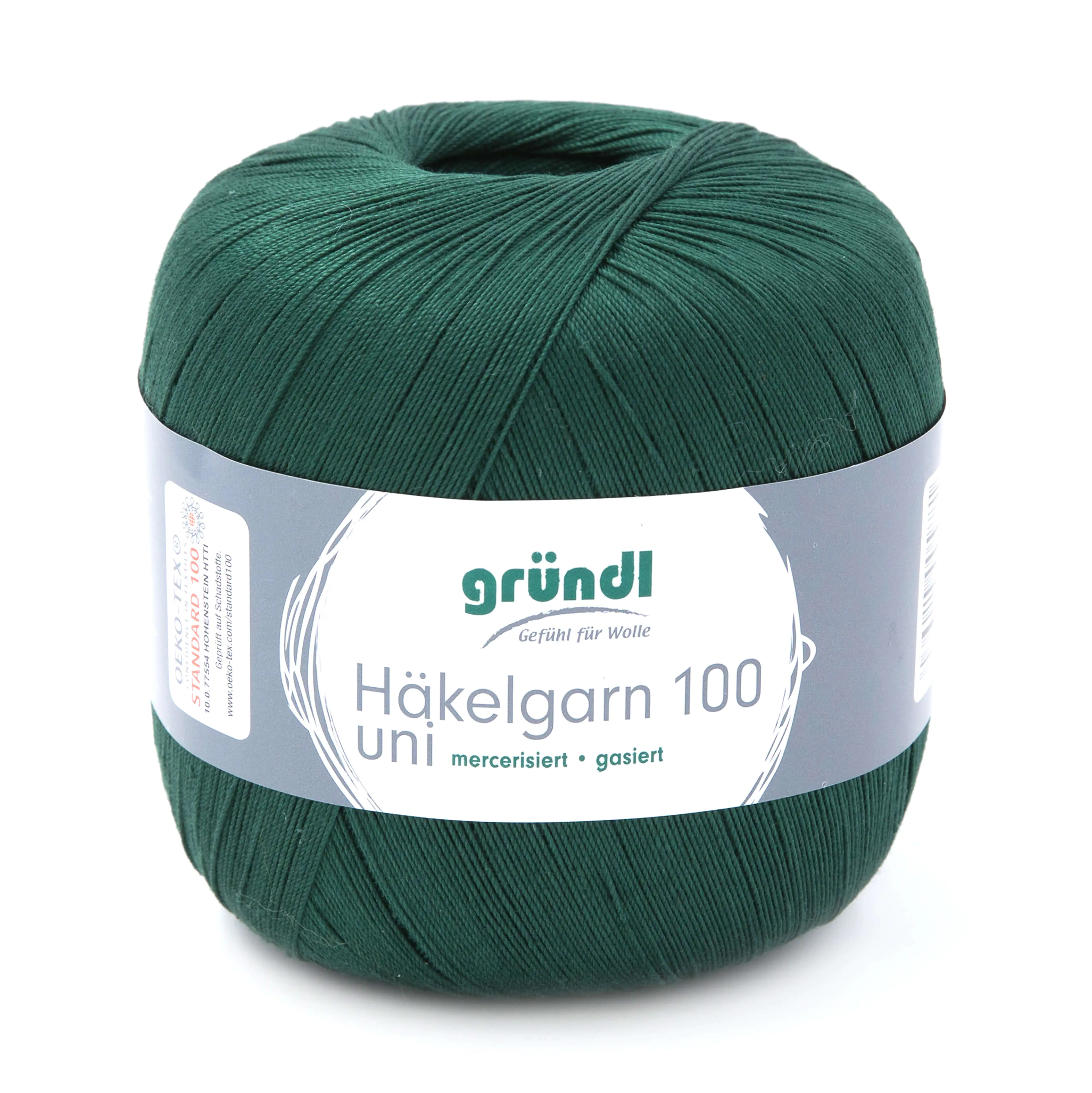 Gründl Häkelgarn 100 g tannengrün