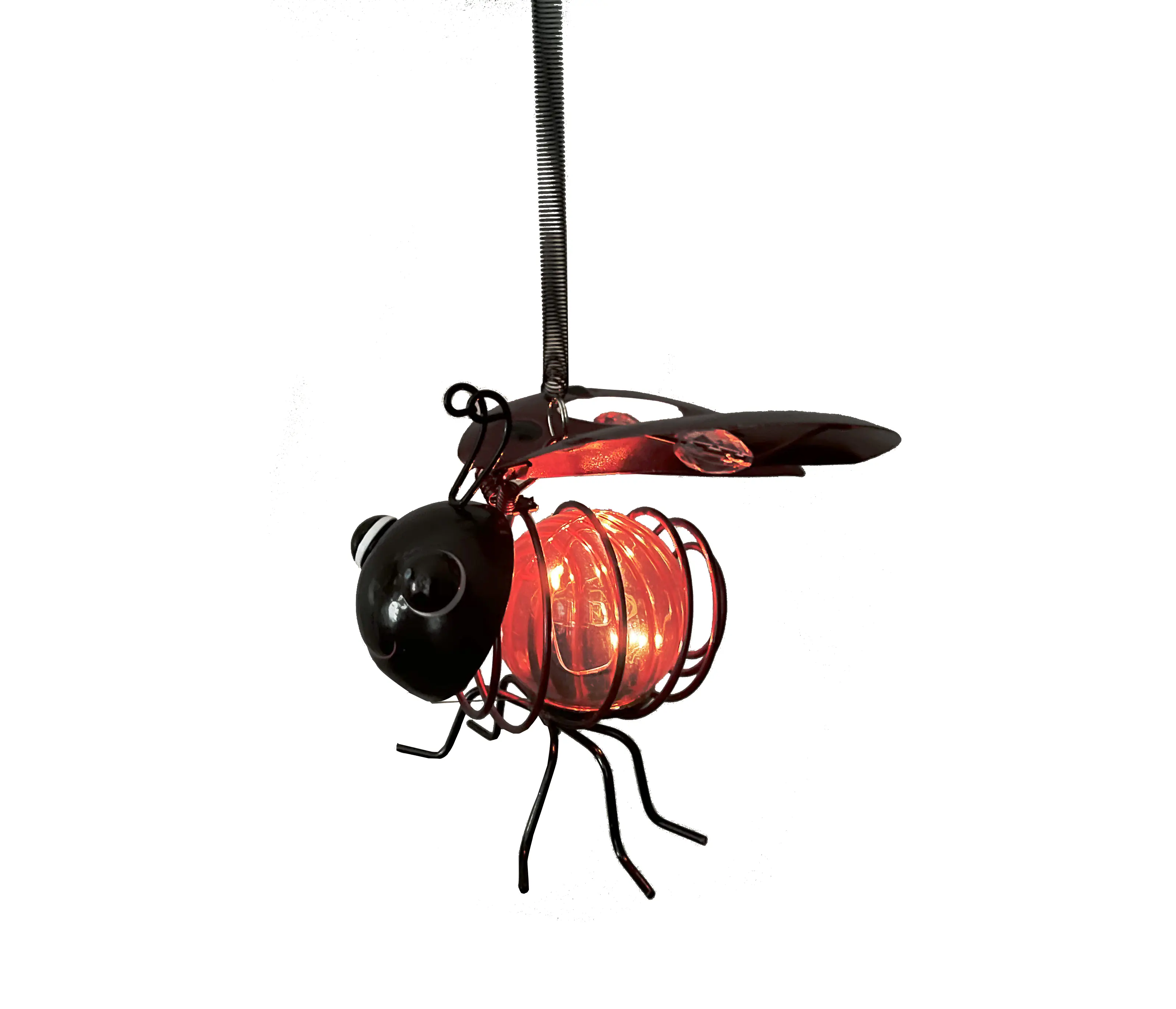 Dapo LED Solarleuchte Dekofigur Ameise warmweiß