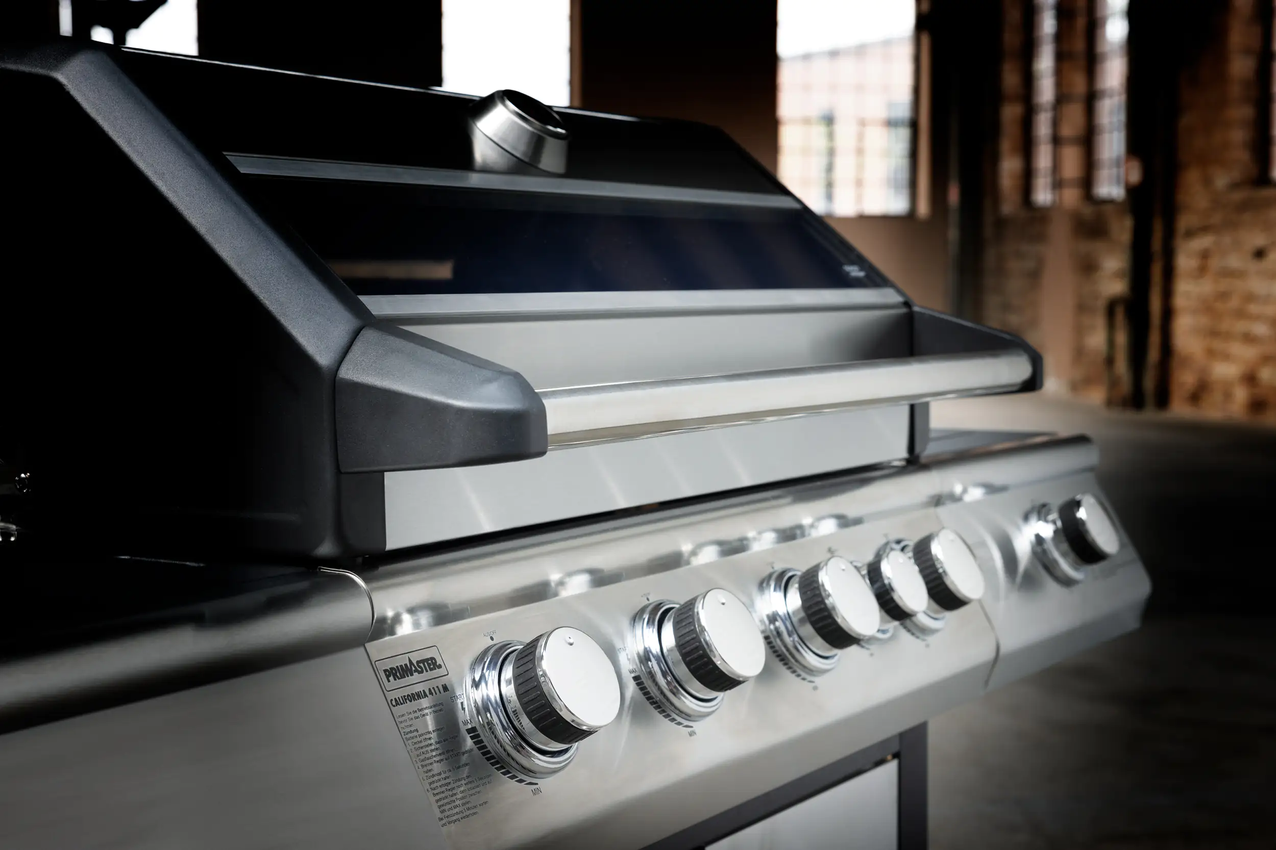 Primaster Gasgrill California 411 M Grillfläche: 70 x 40,5 cm