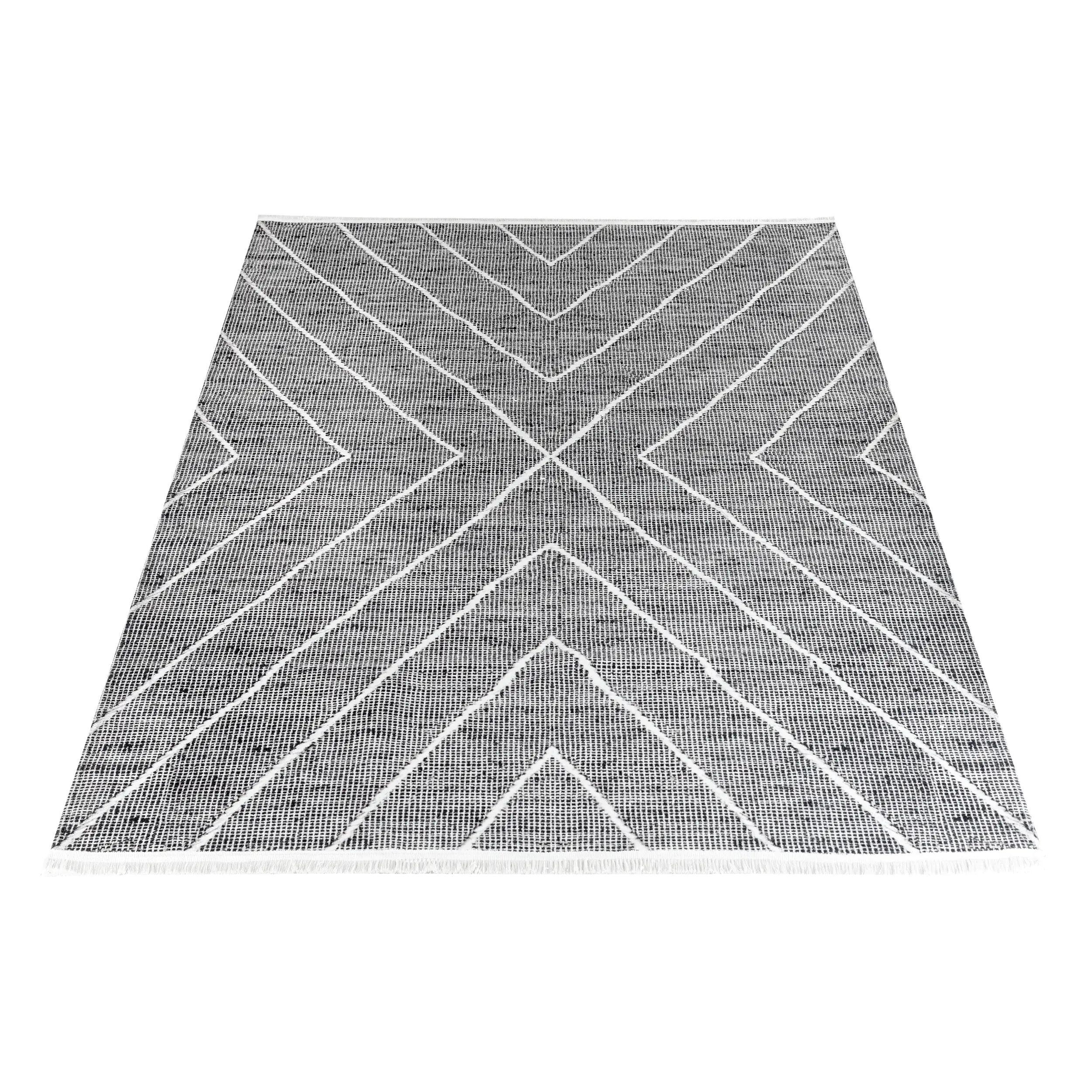 Teppich Efe - waschbar 1020 grey, 120 x 170 cm