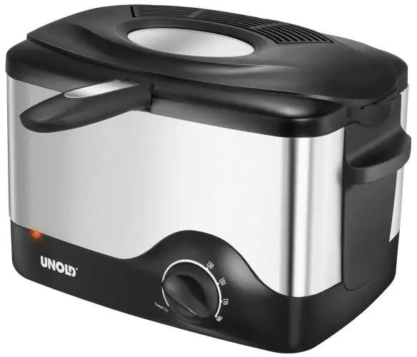 Unold Fritteuse Kompakt 58615 1,5 L Füllmenge, 1200 Watt