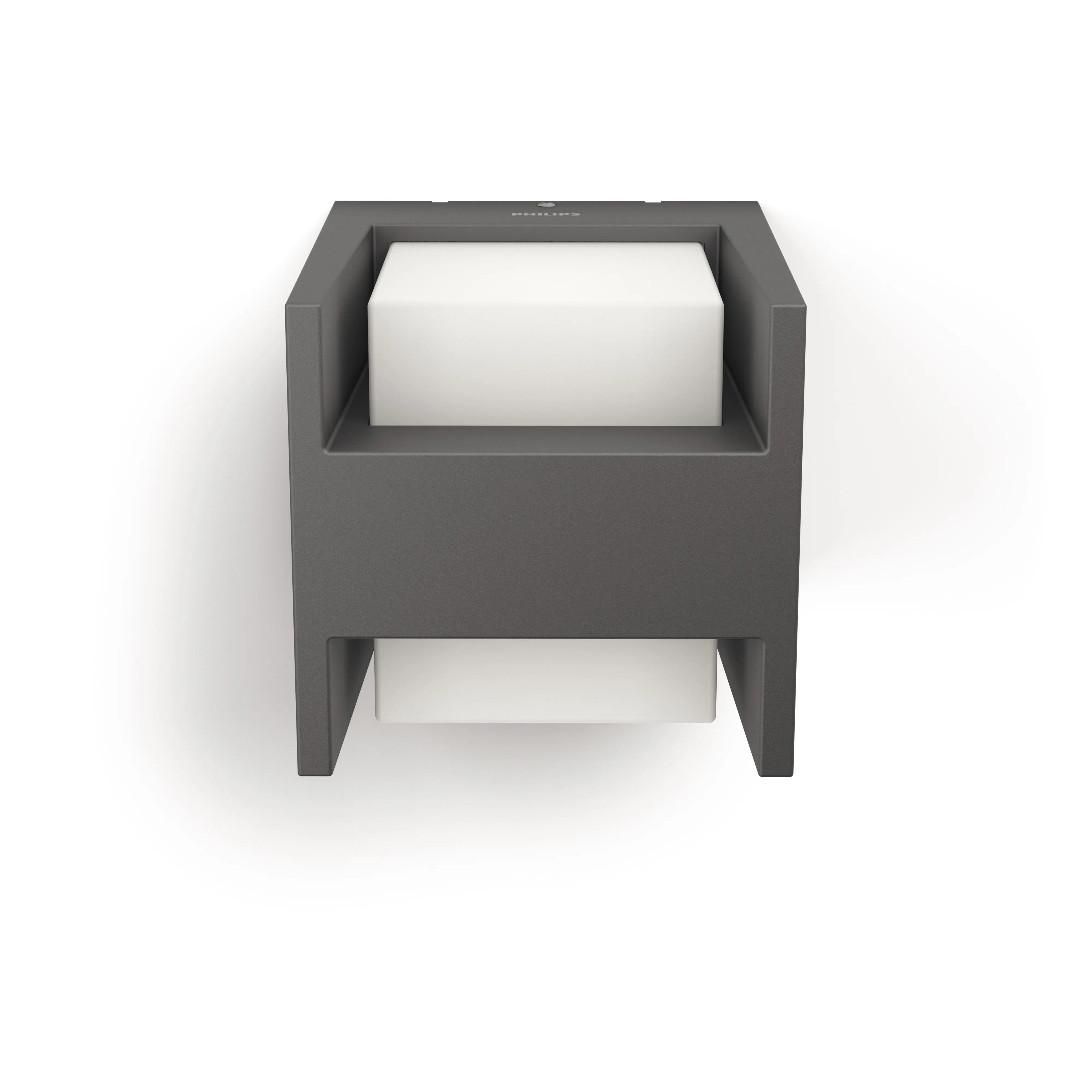 Philips LED Außenwandleuchte Arbour up/down anthrazit warmweiß