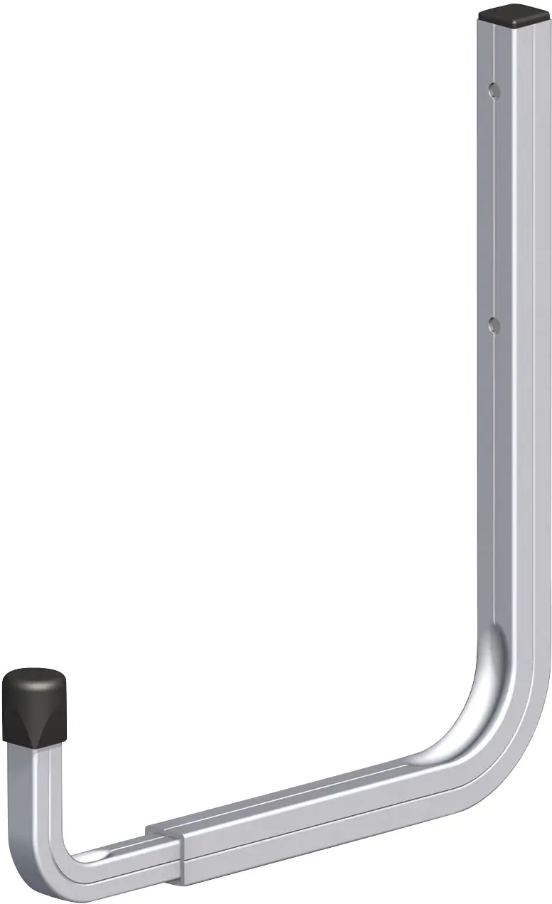 alfer Wand-Blumenkastenhalter 255 mm 255 x 230 mm Aluminium roh blank