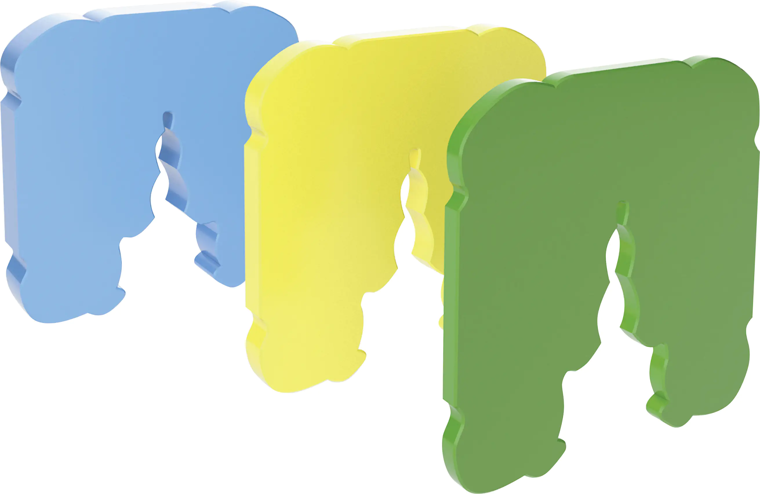 SAKRET Unterlegscheibe 3 mm grün