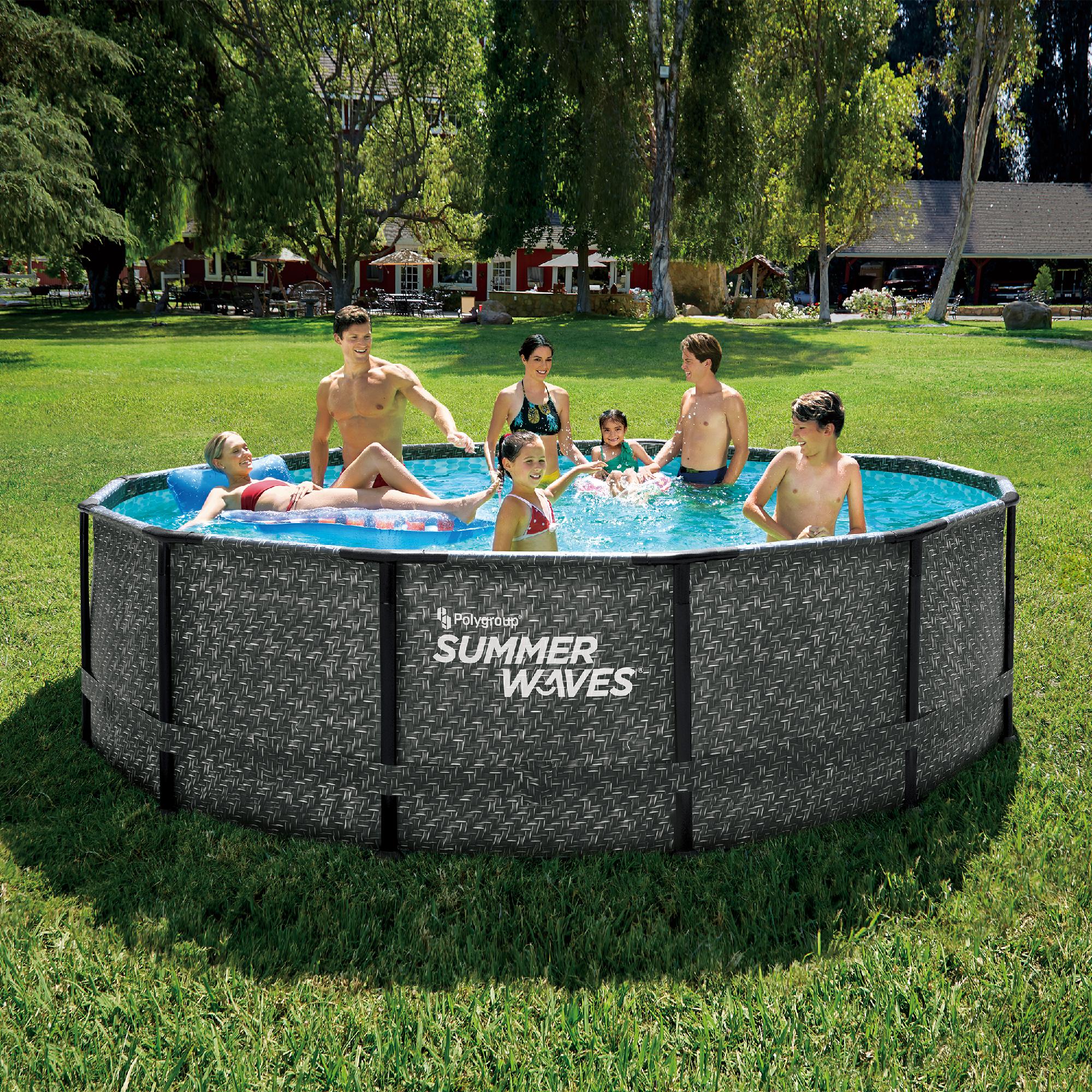 Großer Pool Aufstellpools in unterschiedlichen Ausführungen | Frame Pool