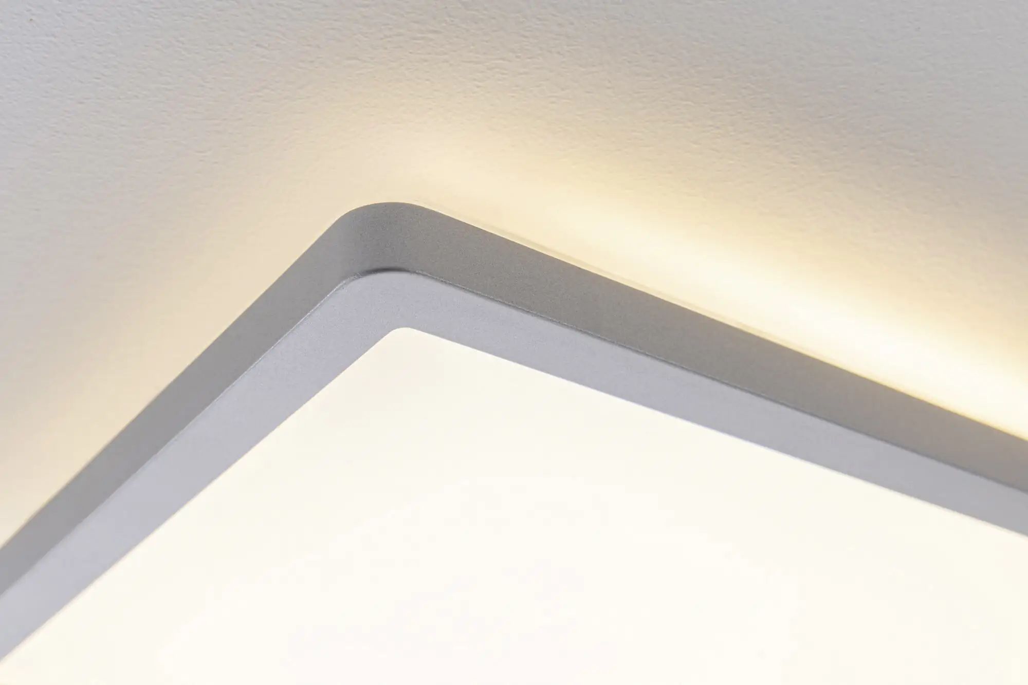 Paulmann LED Panel Atria Shine chrom-matt 42 x 42 cm warmweiß dimmbar