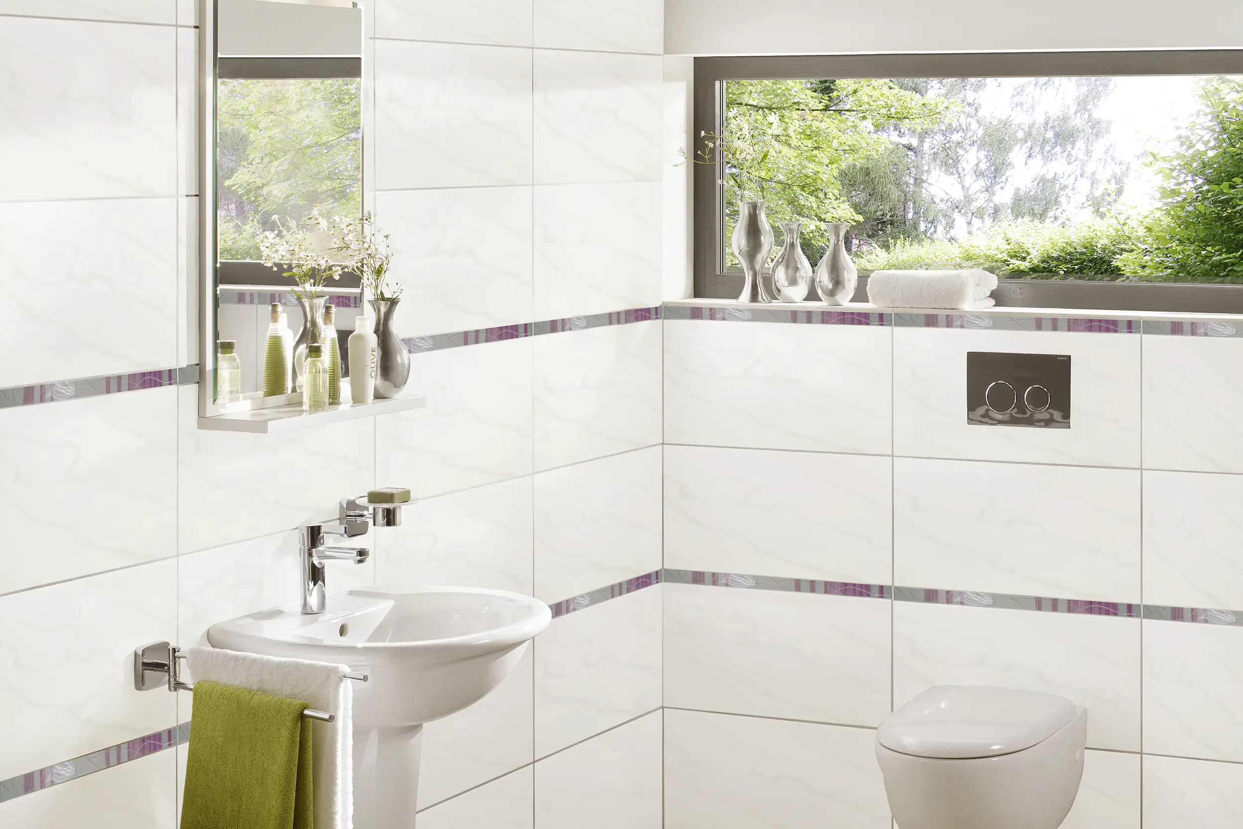 Wandfliese Medway 30 x 50 cm grau