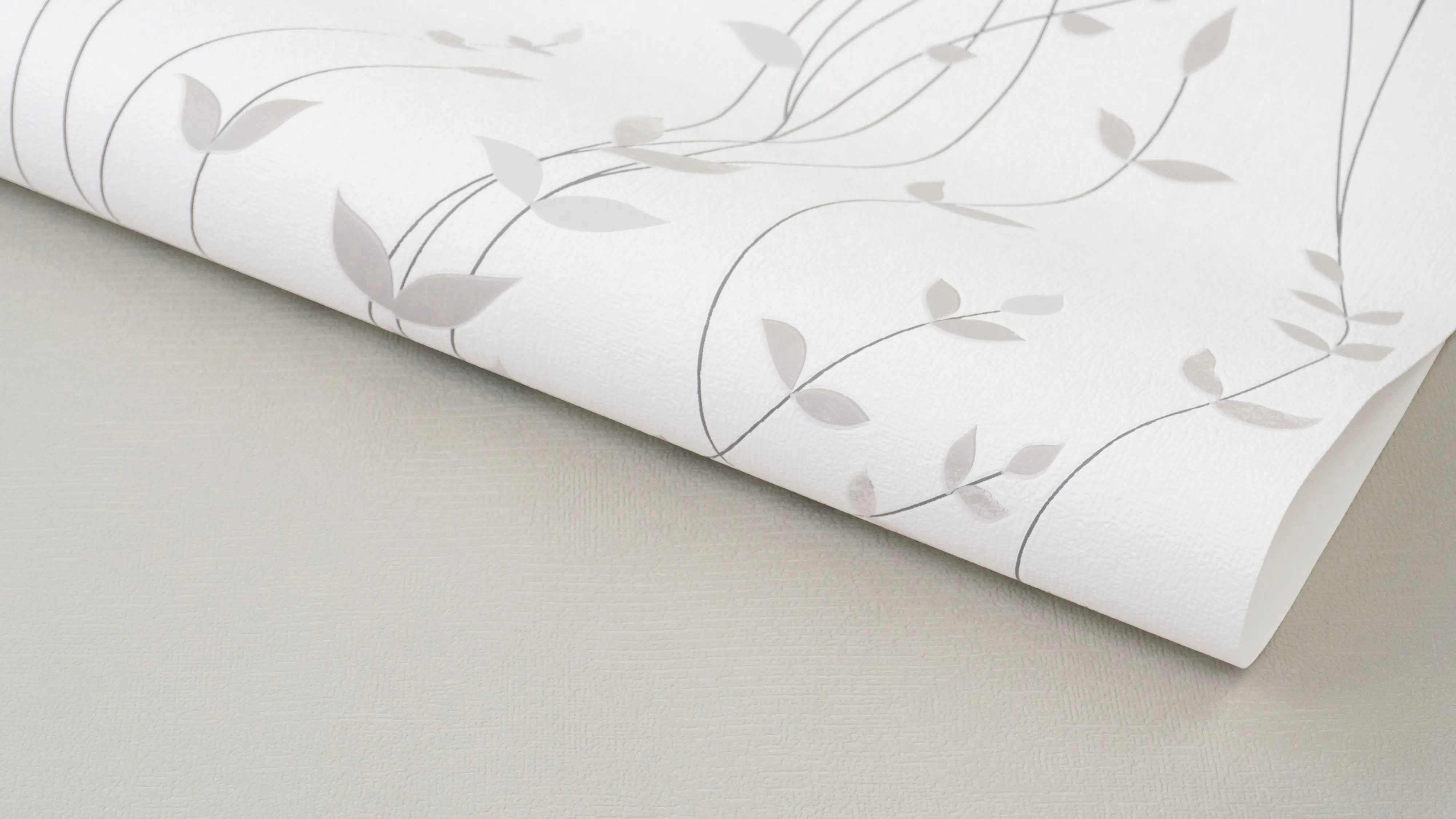 Rasch Vliestapete Selection Muster Blume creme beige 10,05 x 0,53 m