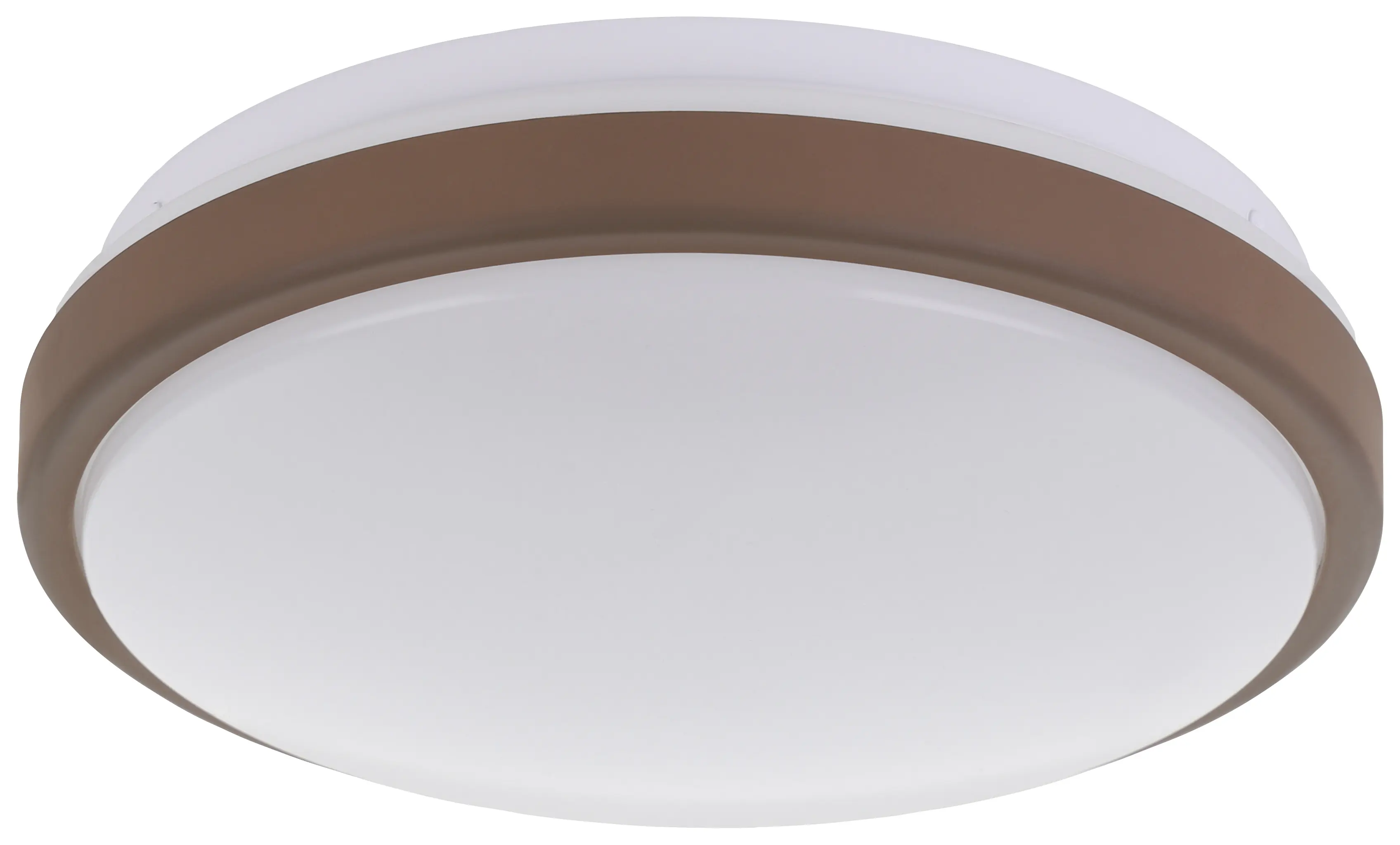 Eglo LED Deckenleuchte Lezuza weiß mokka Ø 24,5 cm