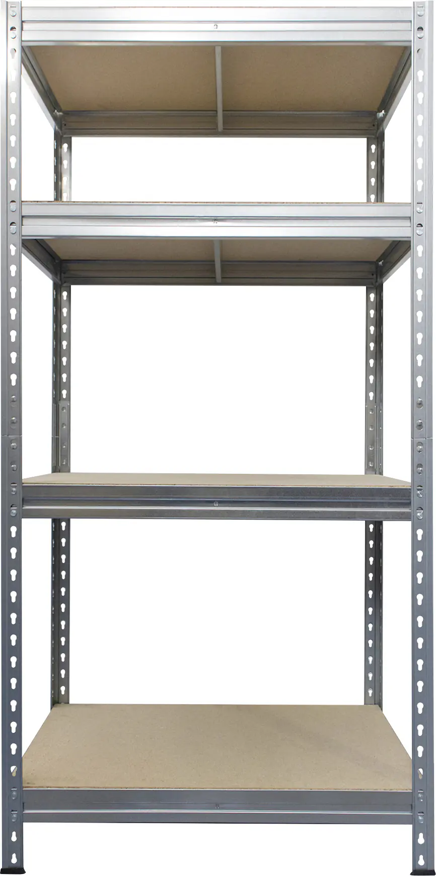 Ar Shelving Schwerlastregal Bullrack Rivet verzinkt 200 x 100 cm 4 Böden 2400 kg