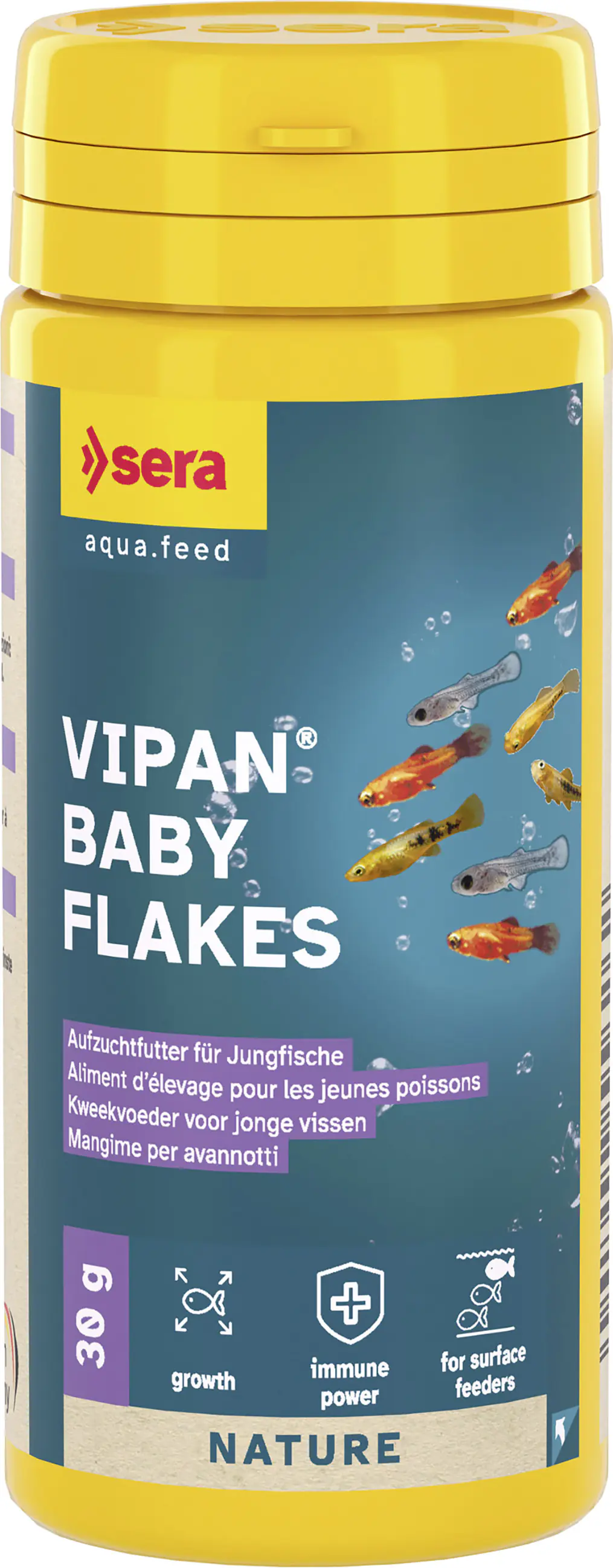 Sera Fischfutter zur Aufzucht Vipan Baby Flakes 50 ml Sera Fischfutter zur Aufzucht Vipan Baby Flakes 50 ml