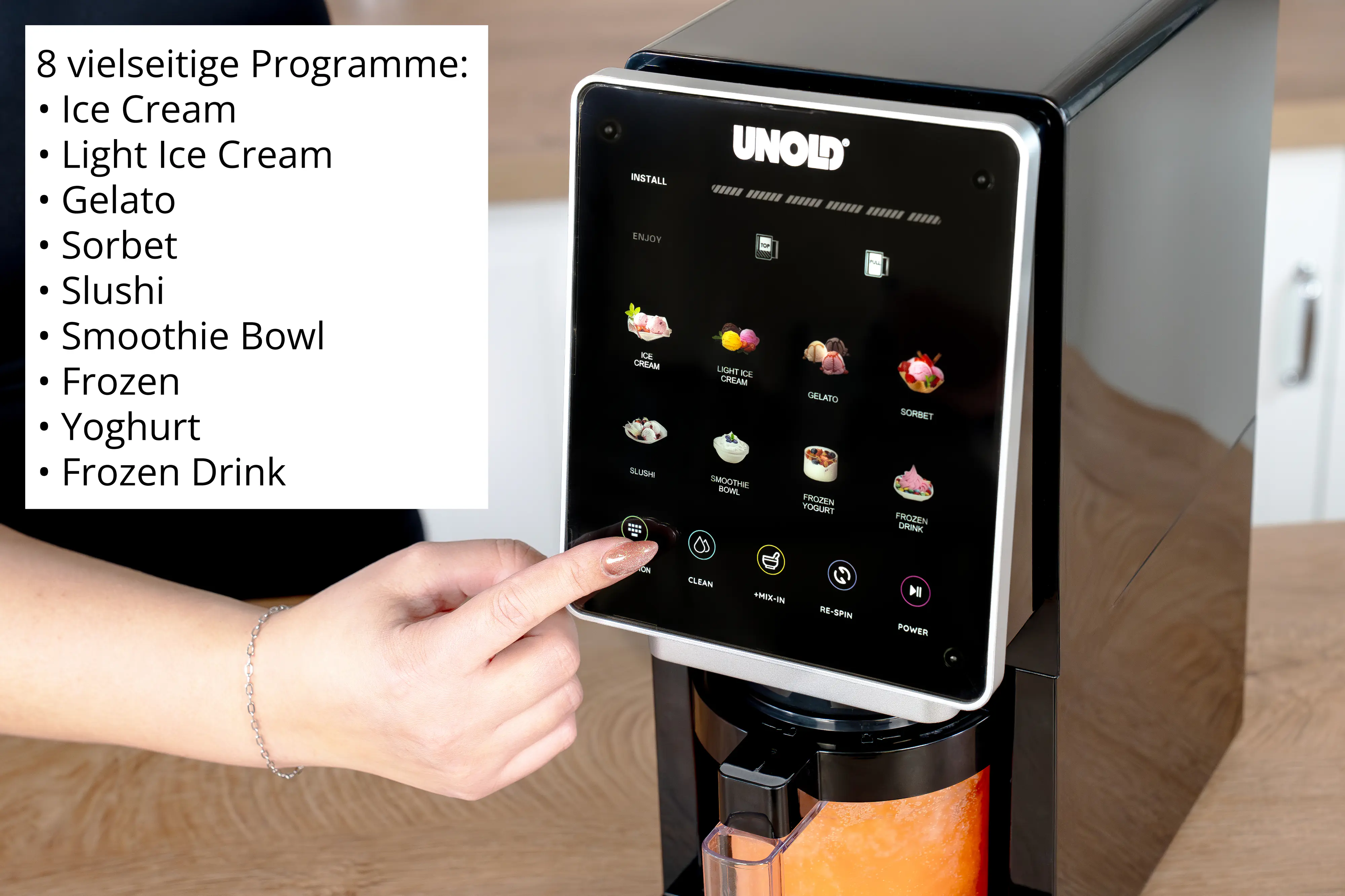 Unold Eismaschine Cream Dream 48805 0,5 l 800 W schwarz