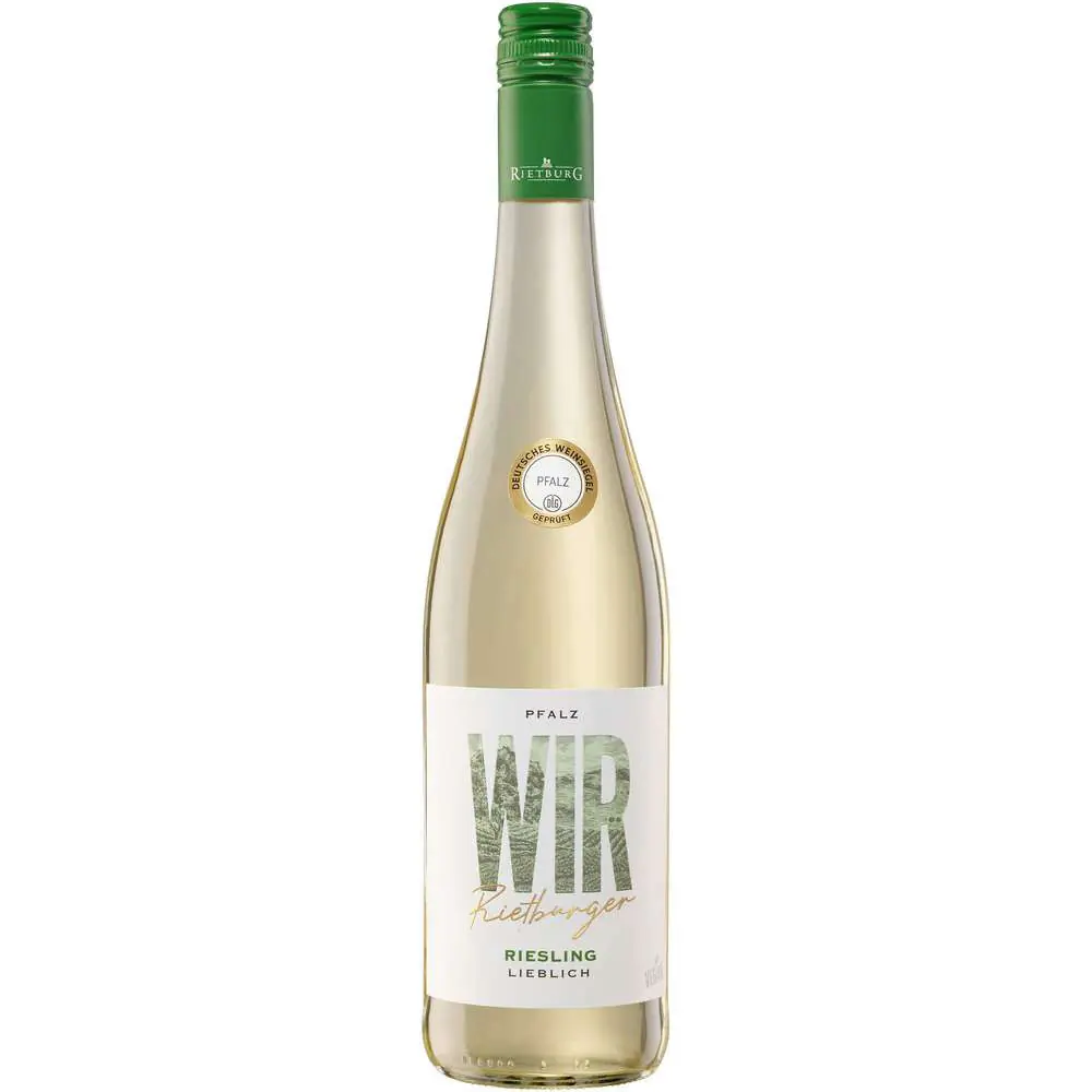 Wir Rietburger Weißwein Riesling QbA lieblich 0,75l