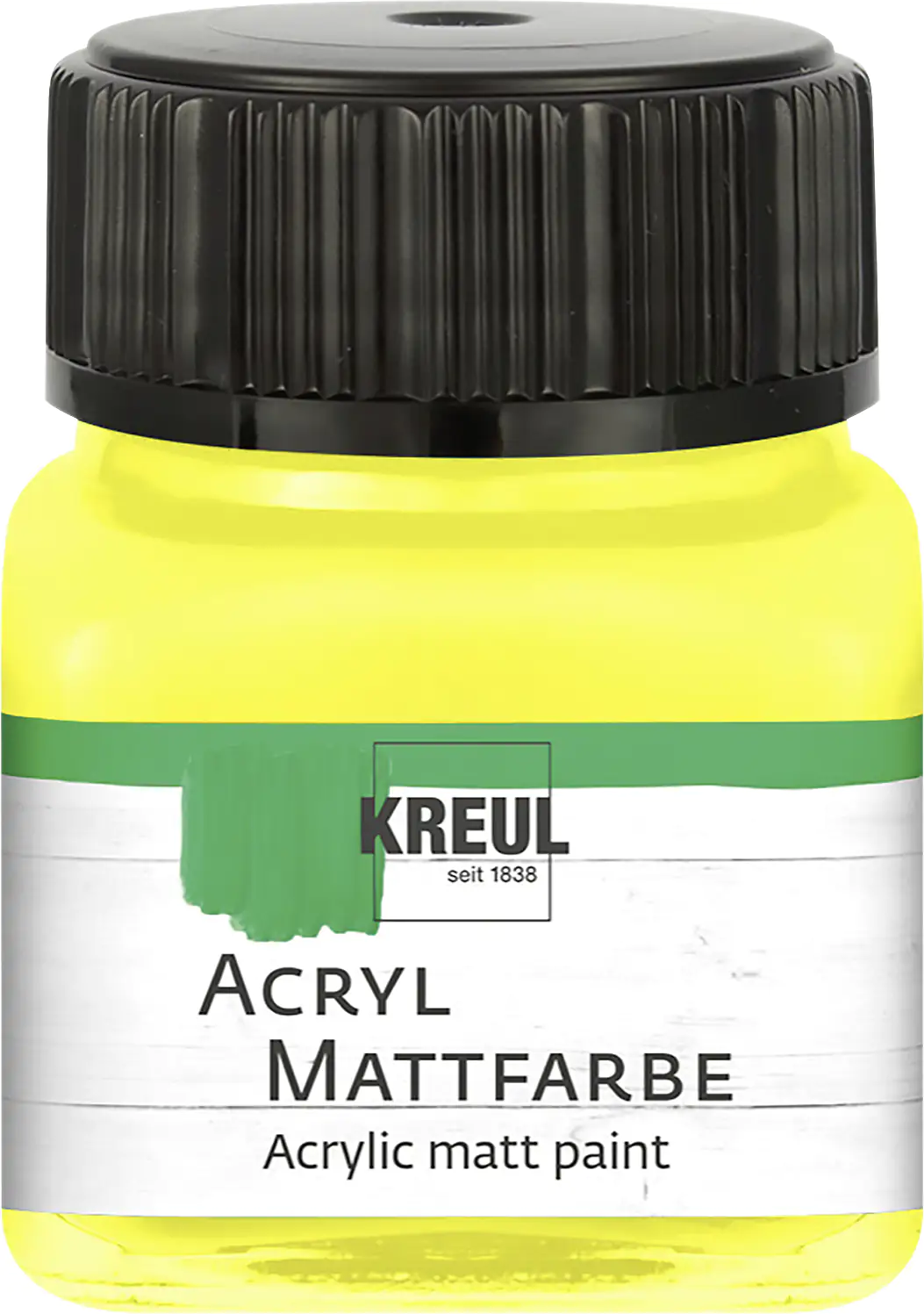Kreul Acryl Mattfarbe gelb 20 ml