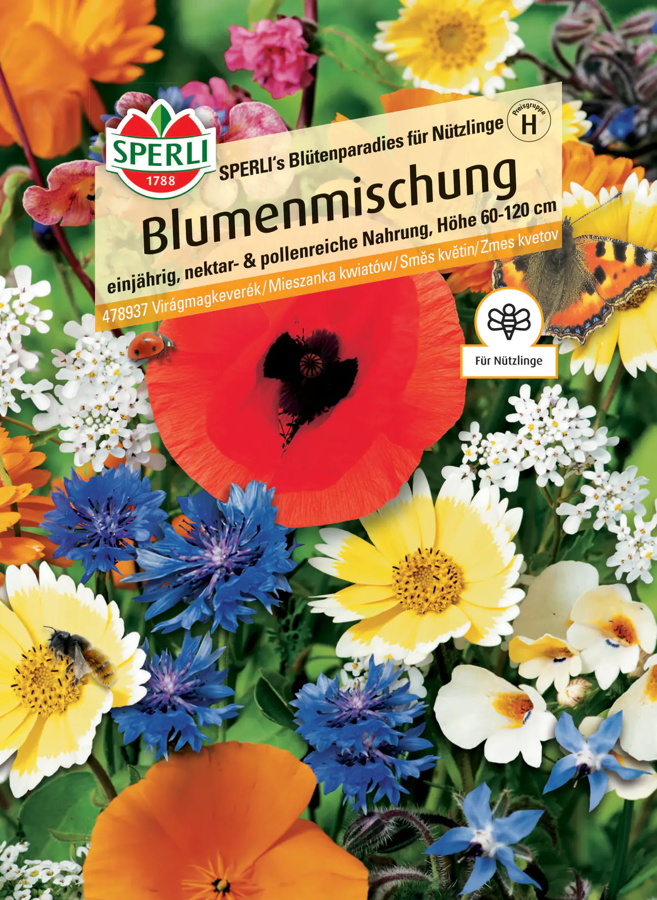 Sperli Blumenmischung Blütenparadies für Nützlinge Sperli Blumenmischung Blütenparadies für Nützlinge