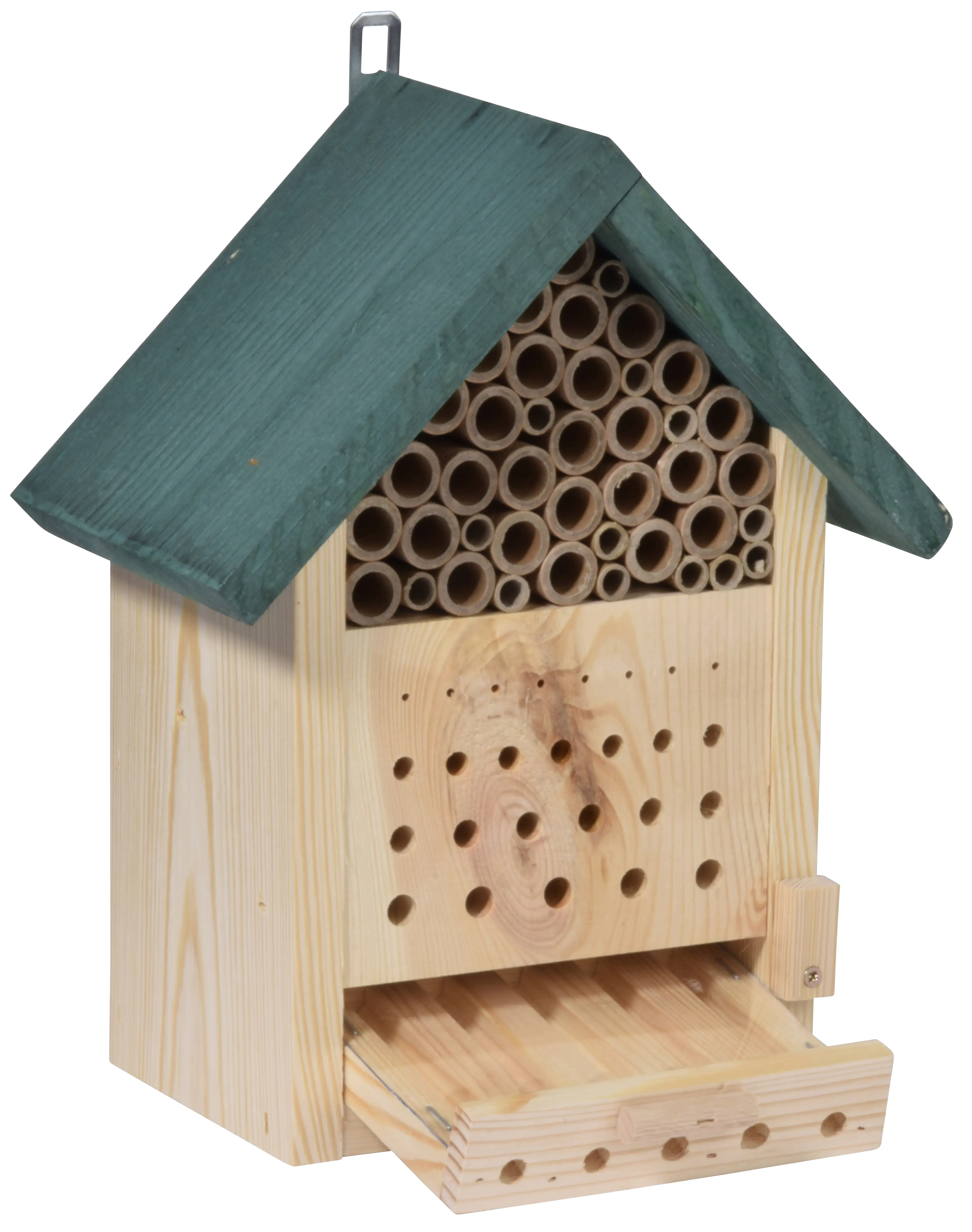 Dobar Insektenhotel Kiefernholz natur/grün Dobar Insektenhotel Kiefernholz natur/grün