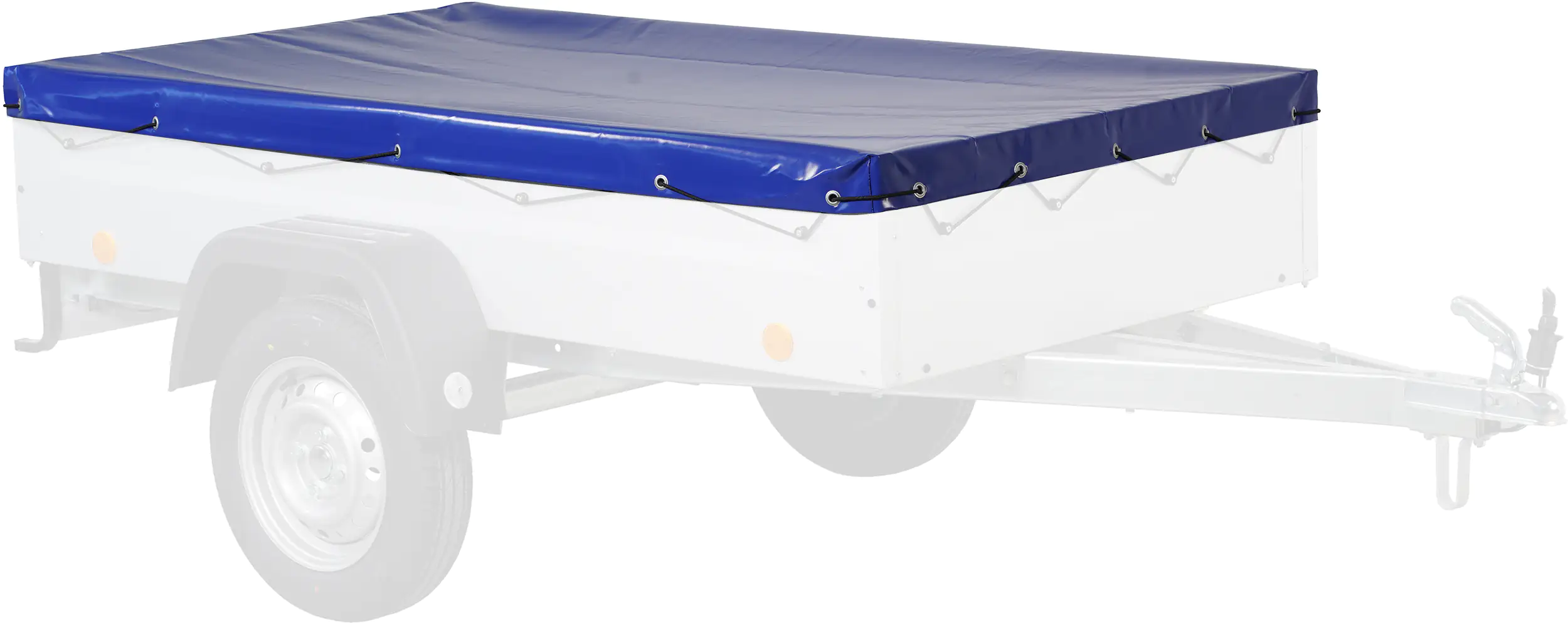 TPV Flachplane blau für Autoanhänger EU2, EU2-AR, EB2