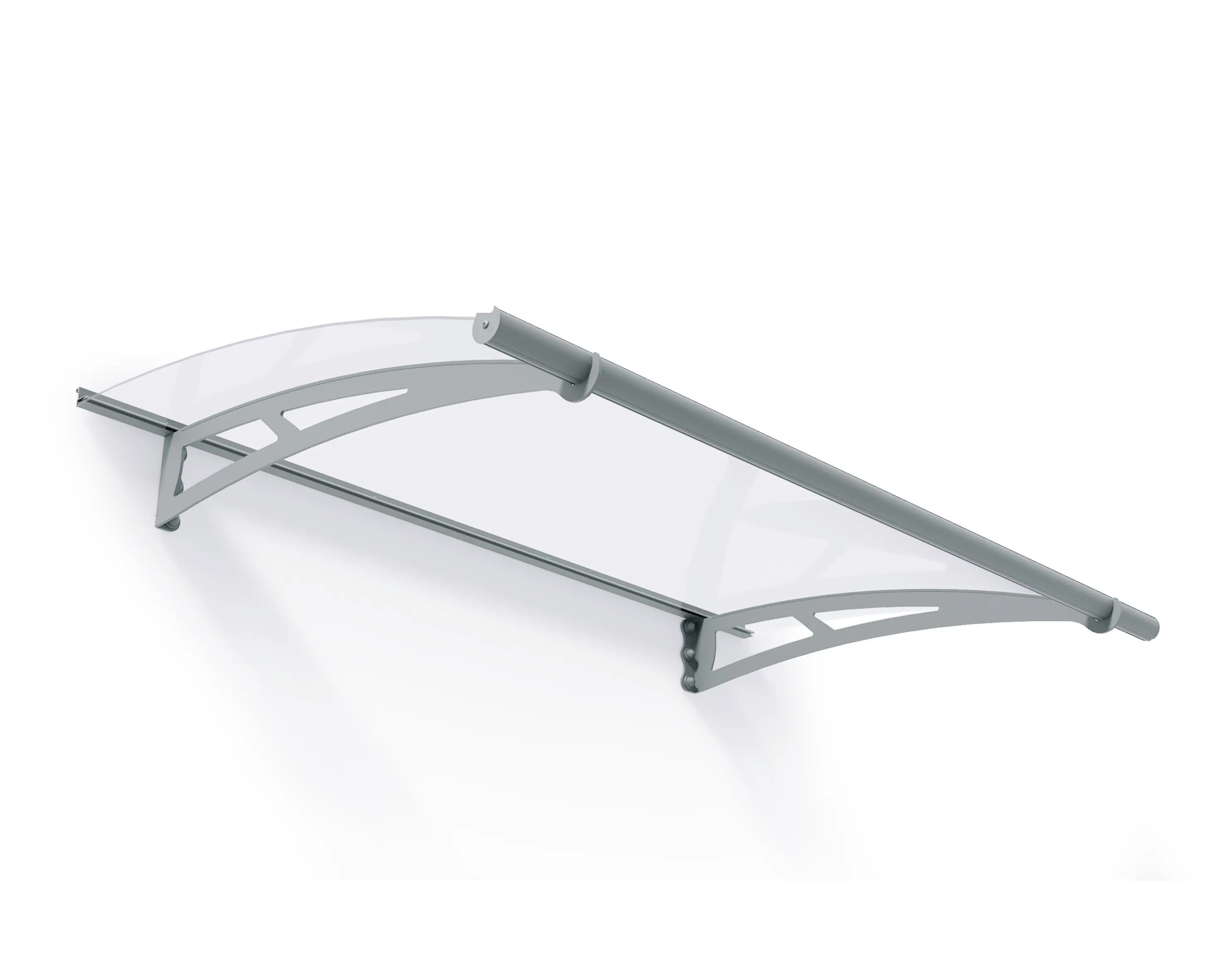 Canopia Vordach Aquila 1500 Hellgrau Alu 151 x 92 cm