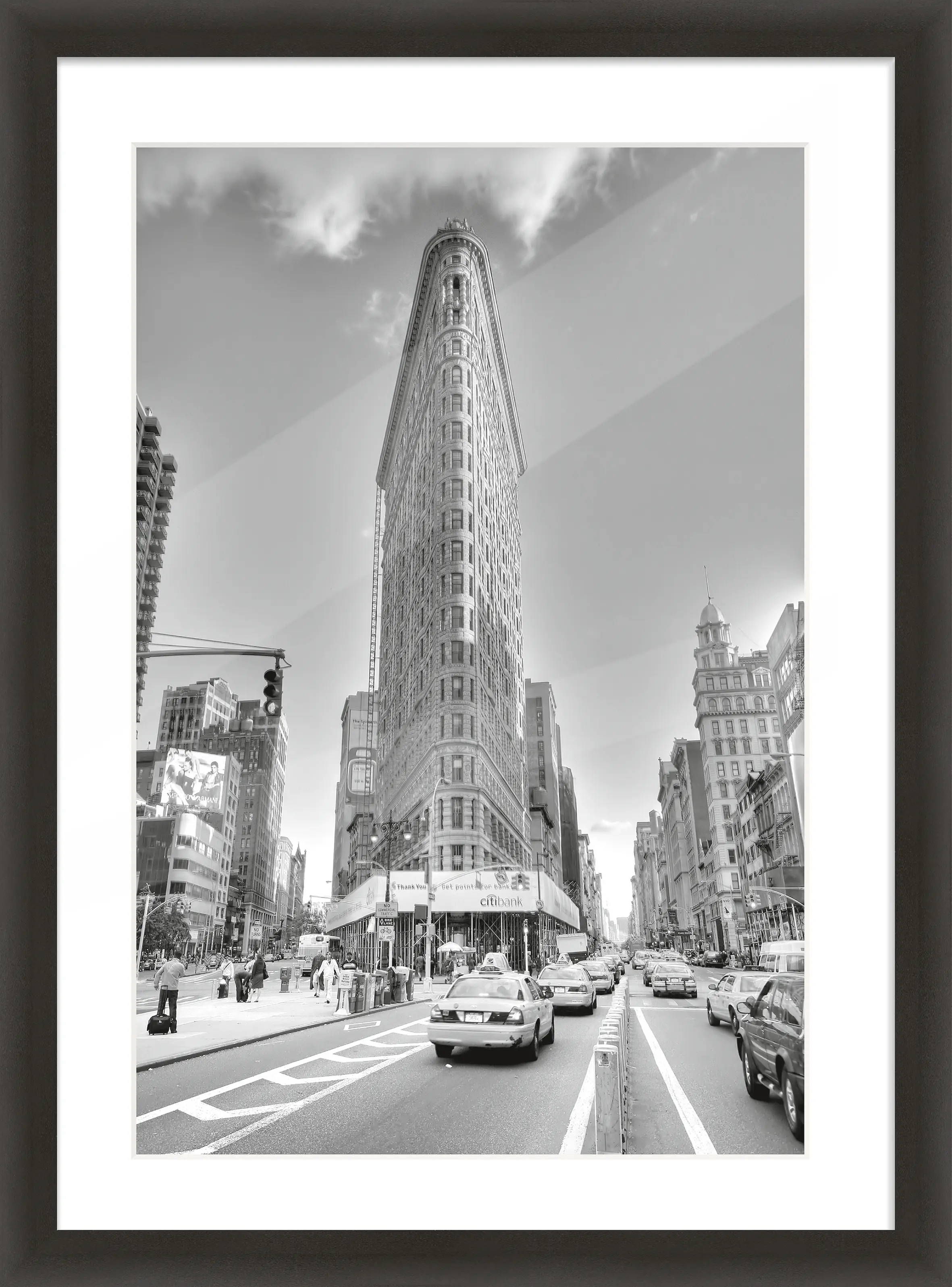 Alu Bilderrahmen Premium schwarz 50 x 70 cm