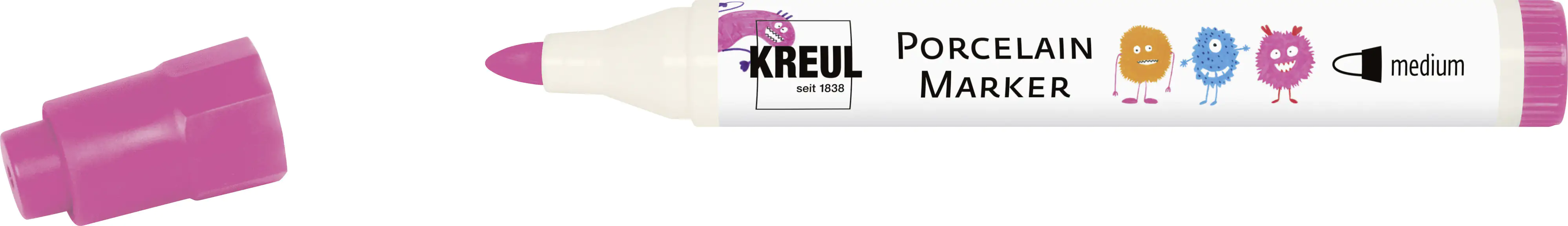 Kreul PorcelainPen easy rosa 1 - 3 mm