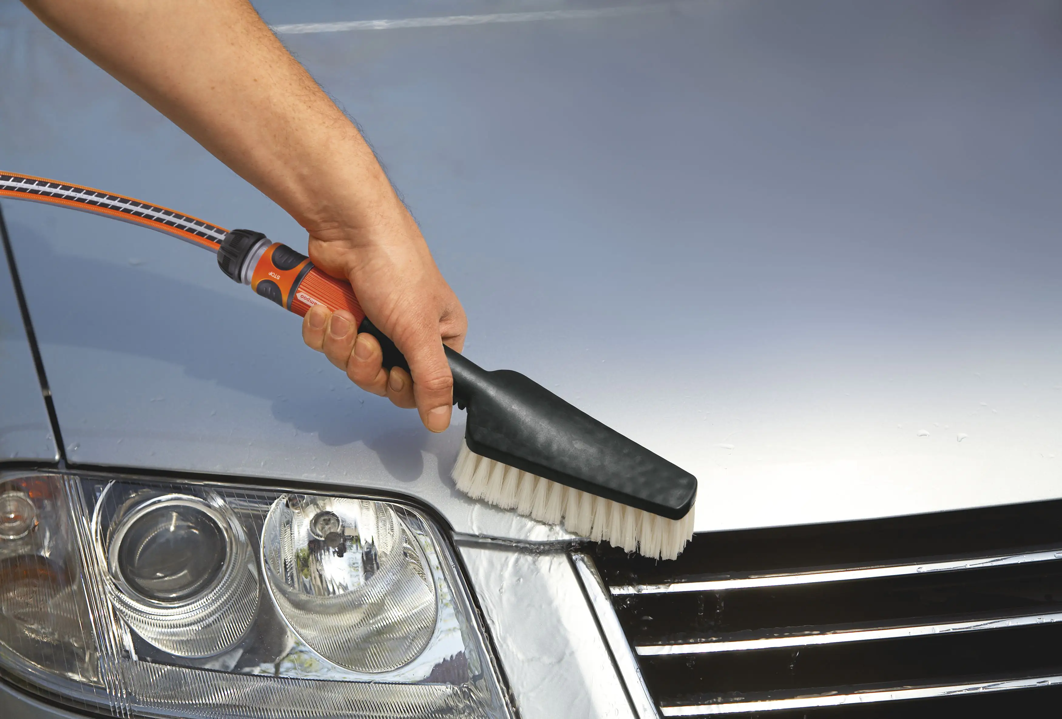 Gardena Waschbürste groß