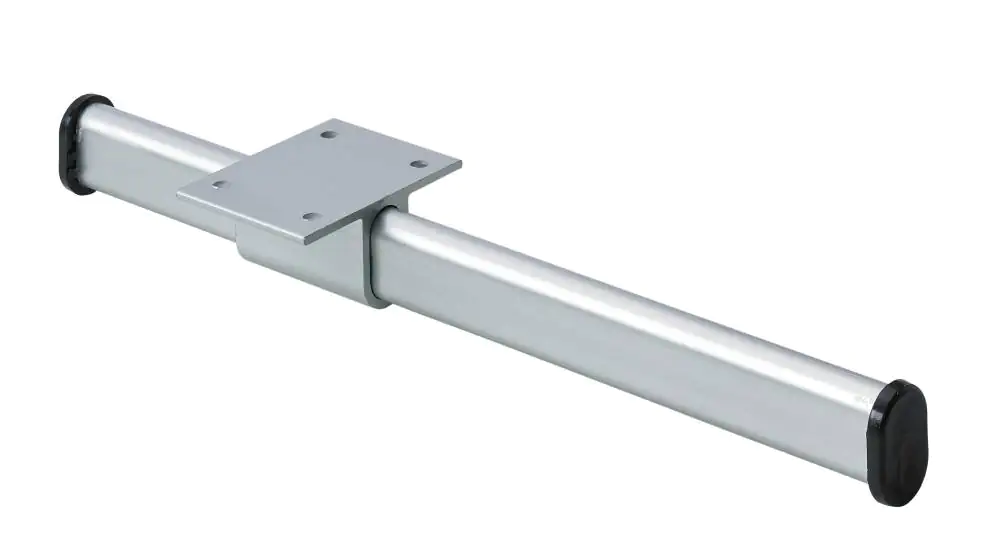 Hettich Kleiderstange 225 mm Aluminium/Kunststoff, silberfarben, 1 Stück