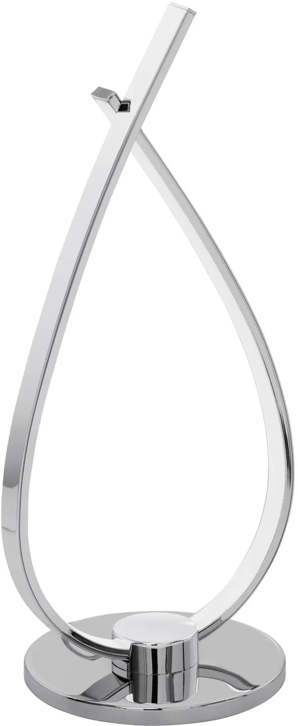 Eglo LED Tischleuchte Roncade chrom 33,5 x 19,5 cm warmweiß
