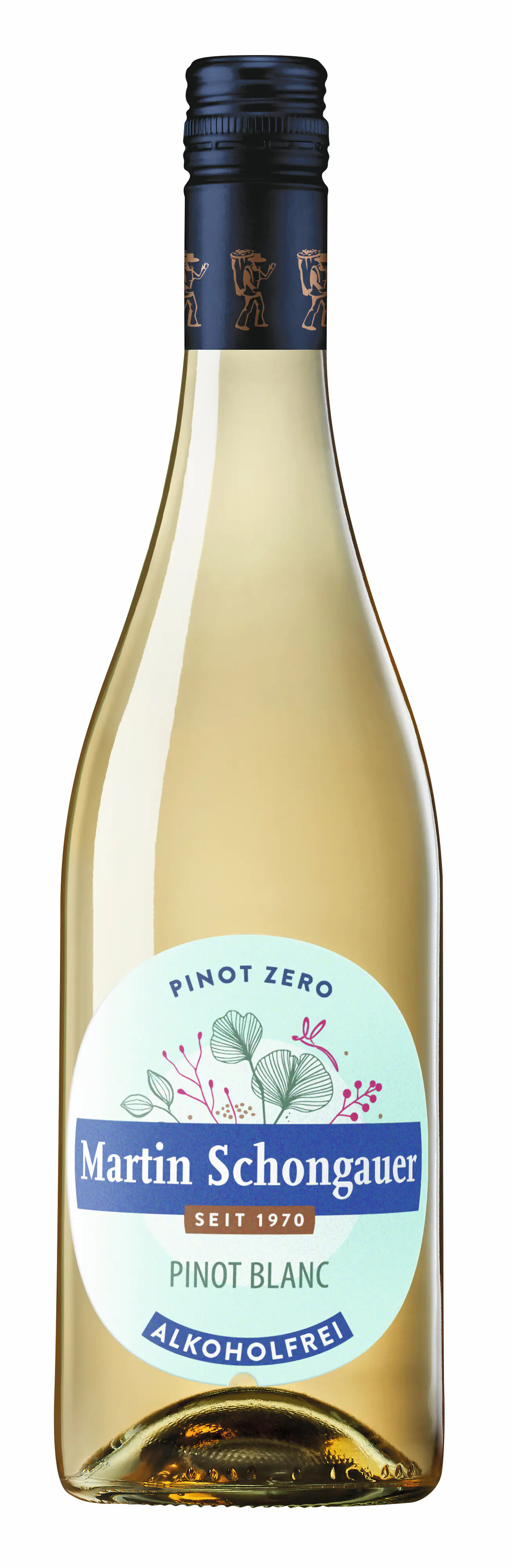 Martin Schongauer Weißwein Pinot Zero alkoholfrei 1 x 0,75 l Martin Schongauer Weißwein Pinot Zero alkoholfrei 1 x 0,75 l