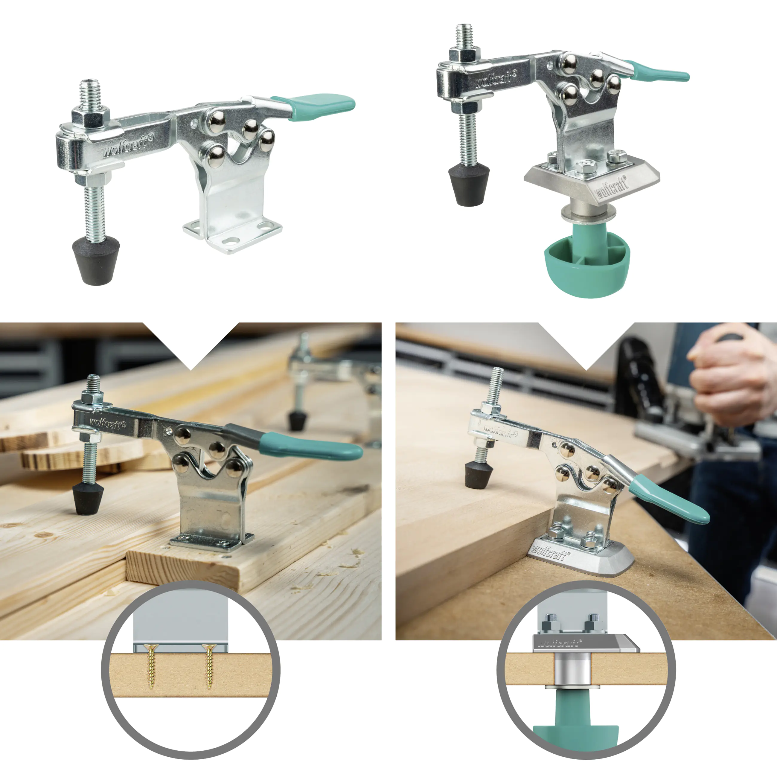 Wolfcraft Mobiler Schnellspanner Wolfcraft Mobiler Schnellspanner