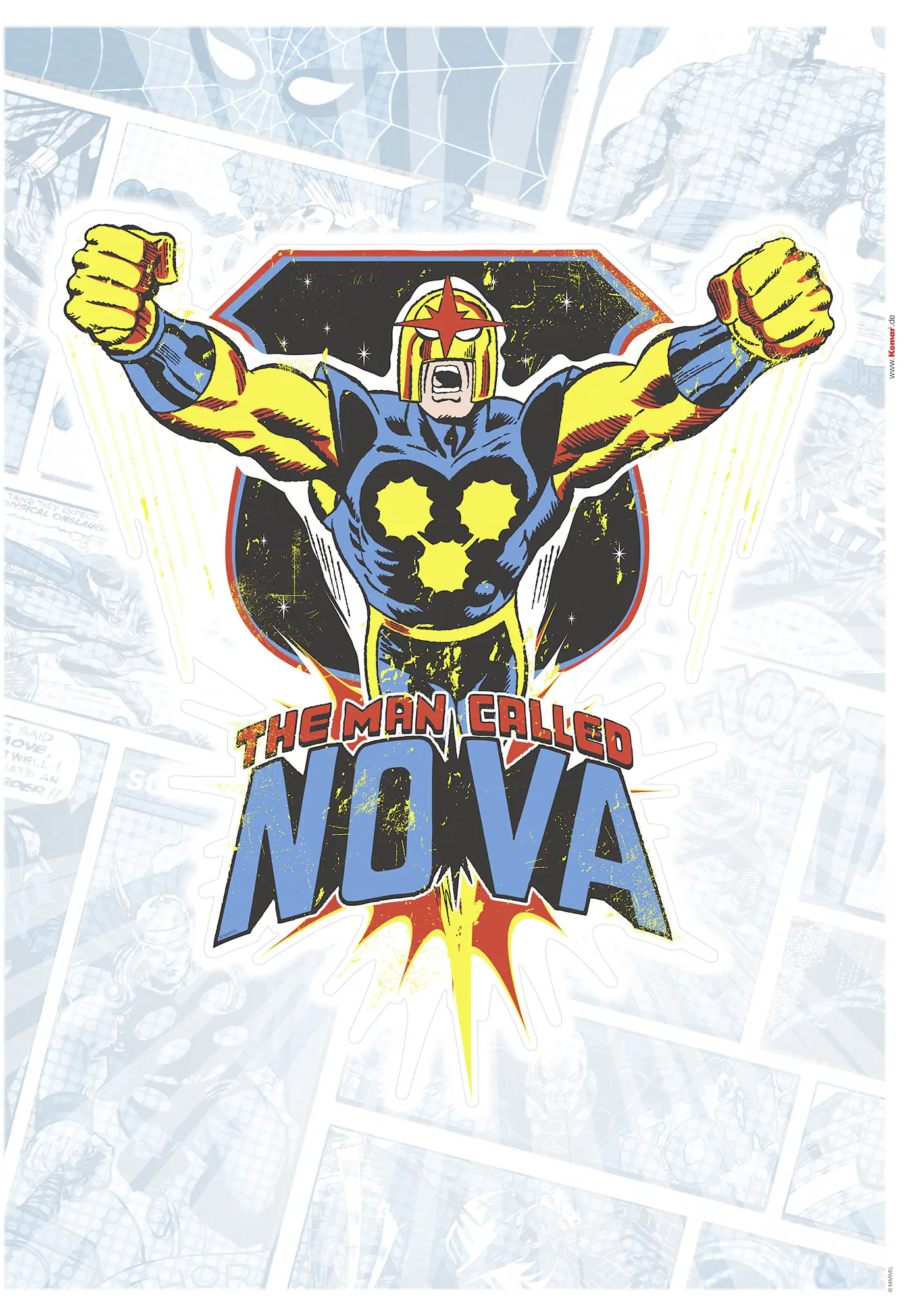 Komar Dekosticker Nove Comic Classic 50 x 70 cm  