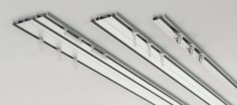 Gardinia Aluminium-Vorhangschiene 1-läufig, 250 cm Gardinia Aluminium-Vorhangschiene 1-läufig, 250 cm