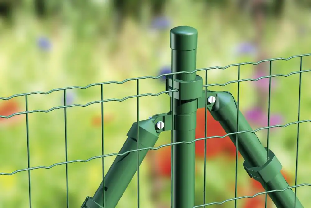 Alberts Komplettset Schweissgeflecht Fix Clip Pro 10 m 100 cm grün zE