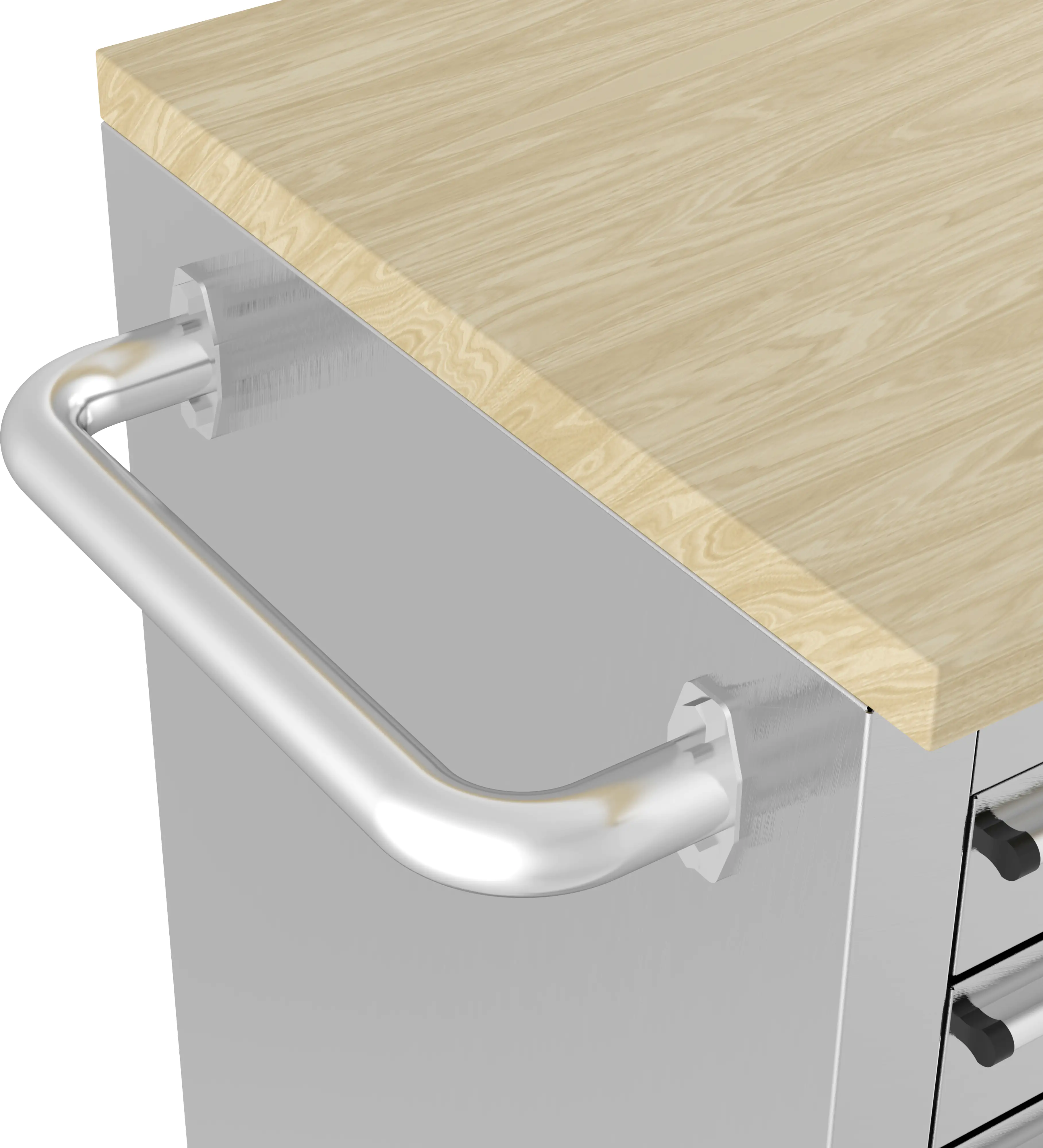 4015671135223_2392588 Güde Werkstattwagen 5/1 Inox Edelstahl