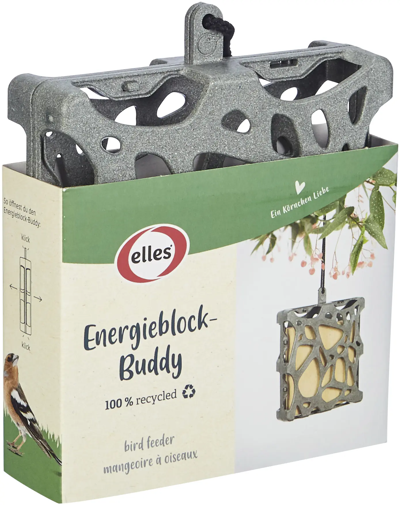 Elles Vogelfutterspender Energieblock-Buddy