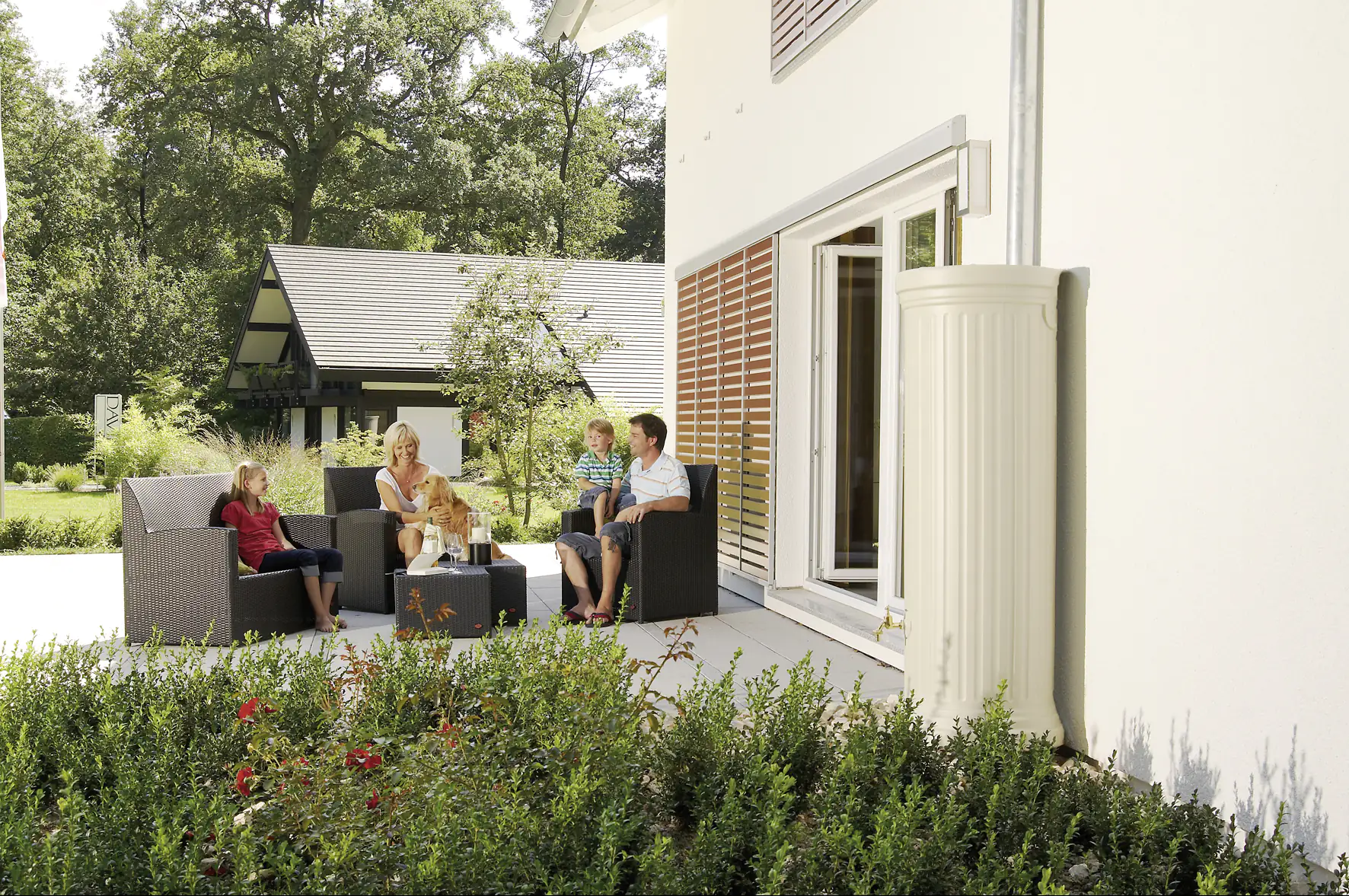 Garantia Regenwasser-Tanksäule 2.000 l