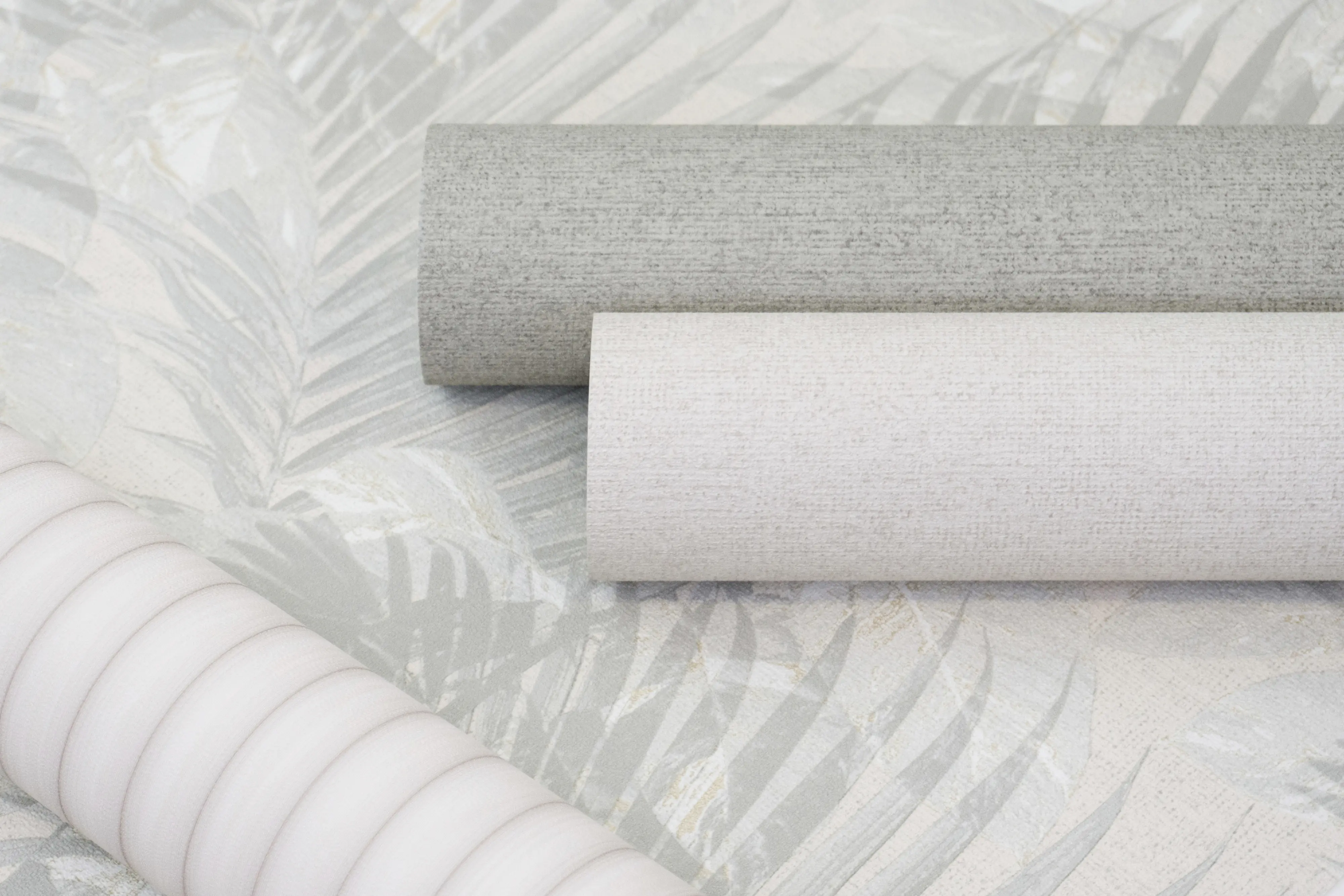 Schöner Wohnen Vliestapete Schattenblatt beige salbei 10,05 x 0,53 m