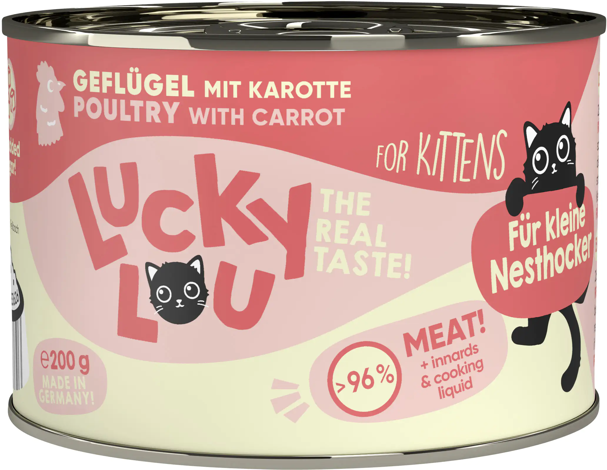 Lucky Lou Lifestage Kitten Geflügel 200g Lucky Lou Lifestage Kitten Geflügel 200g