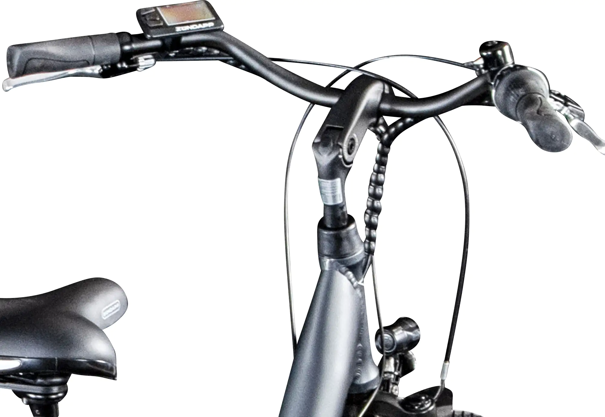 Zündapp E-Bike City Green 3.7 26 Zoll 7-Gang 374 Wh grau