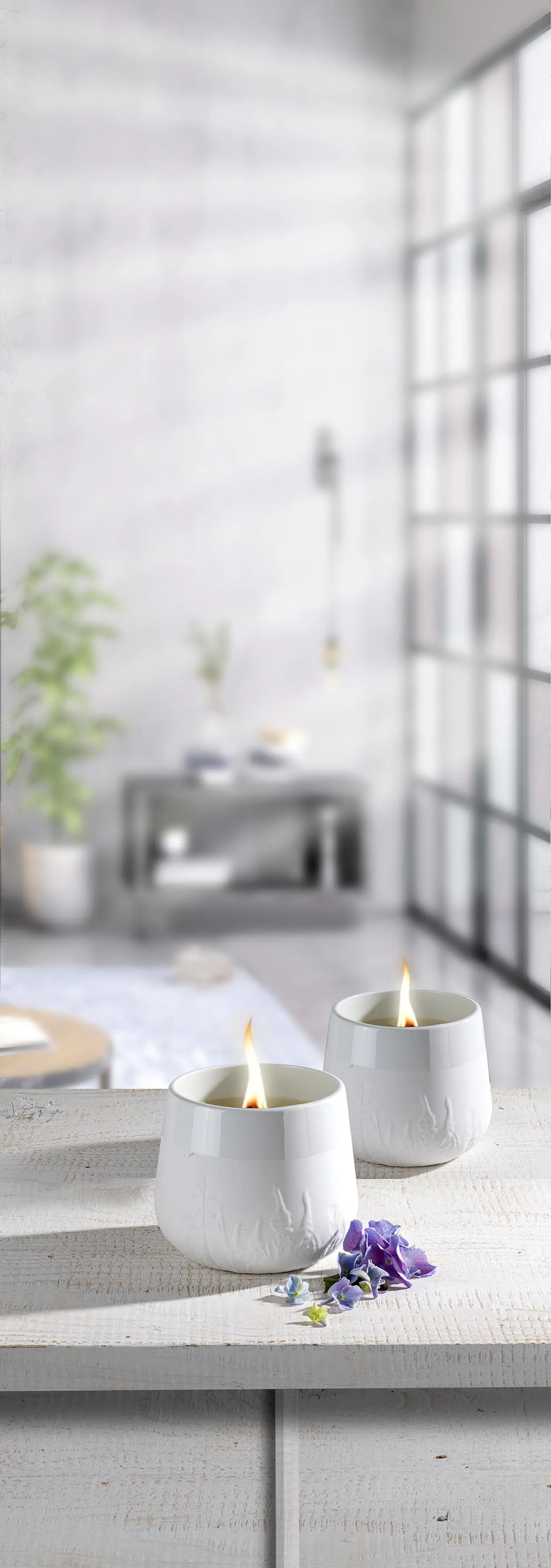 Glorex Holzdocht für Knisterkerzen Welle mit Ständer 12 x 2 cm 4 Stück