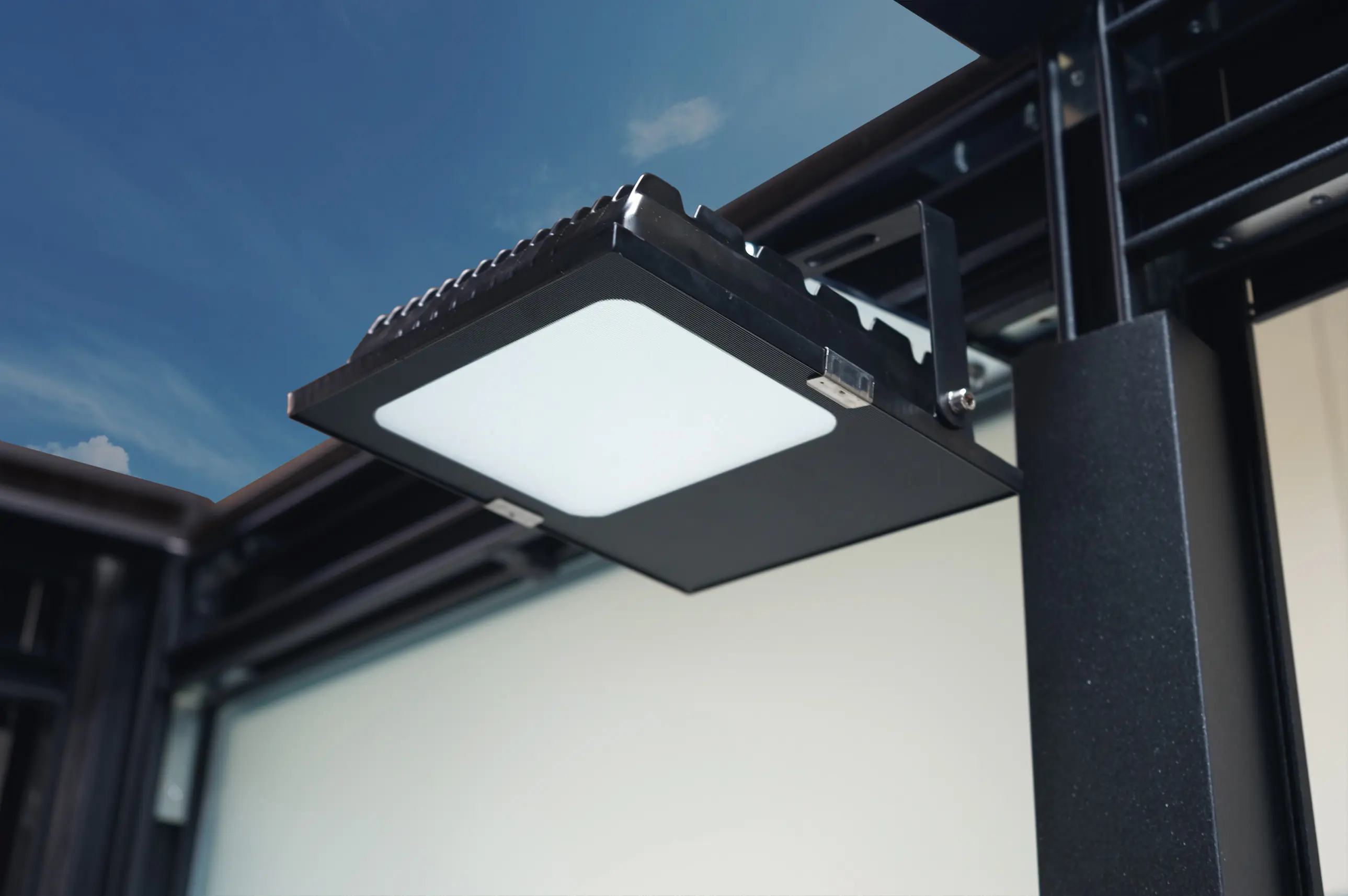 SunElements LED-Pflanzenlampe für Gartenhaus 50 W anthrazit-metallic 2 Stück