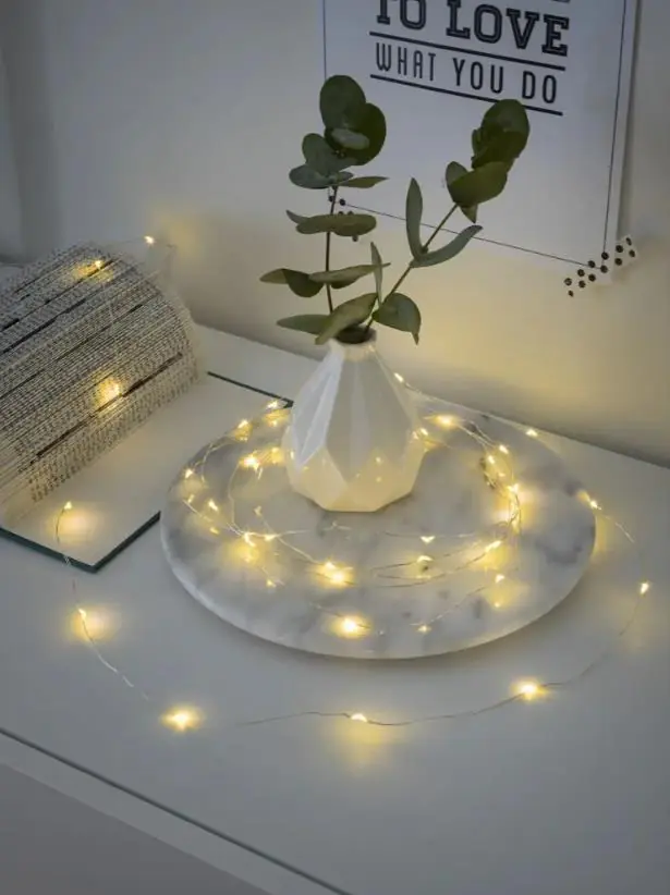 Konstsmide Micro LED Lichterkette 4,40 m warmweiß mit Timer Konstsmide Micro LED Lichterkette 4,40 m warmweiß mit Timer